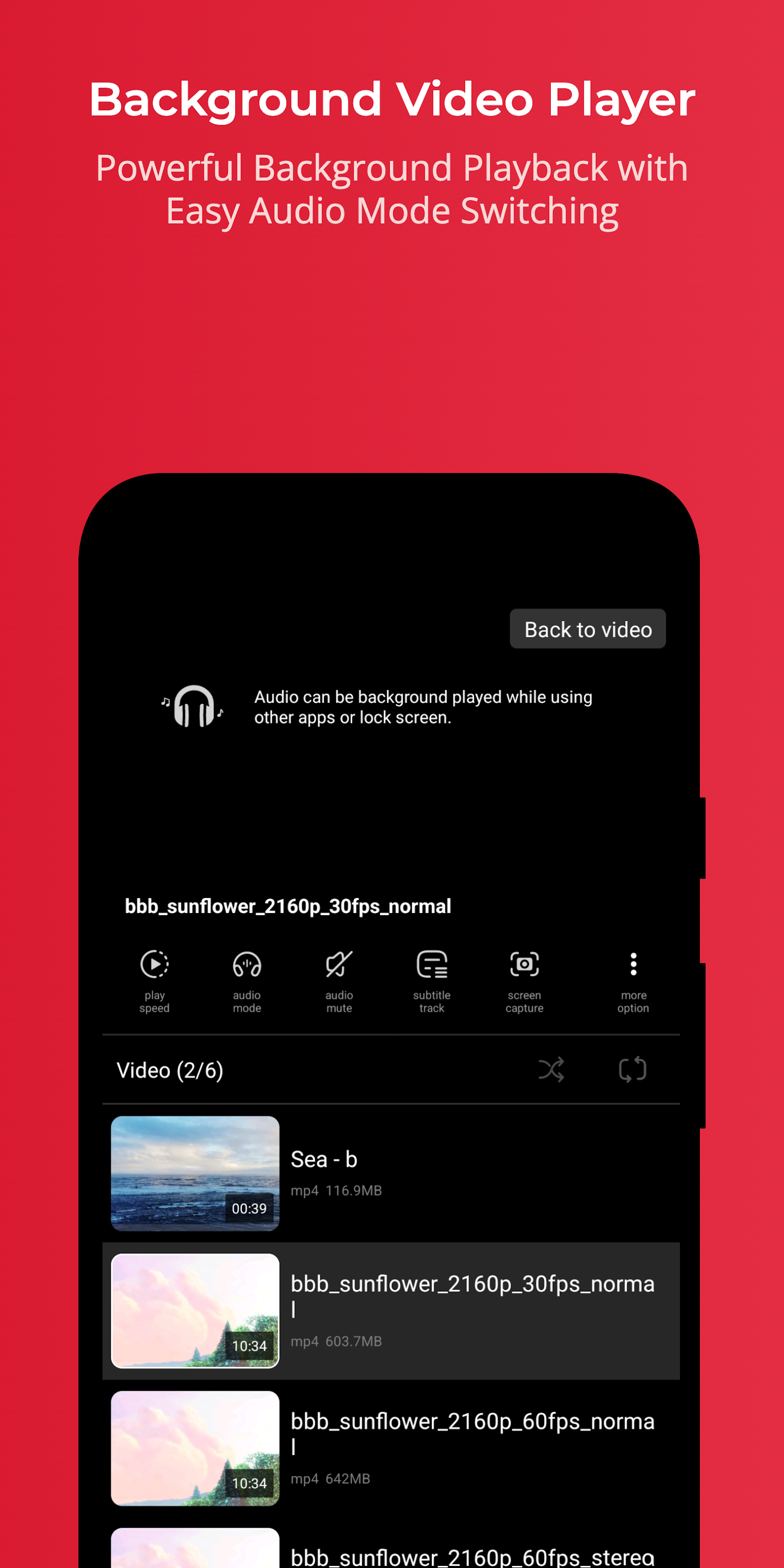 اسکرین شات 3 برنامه FX Player