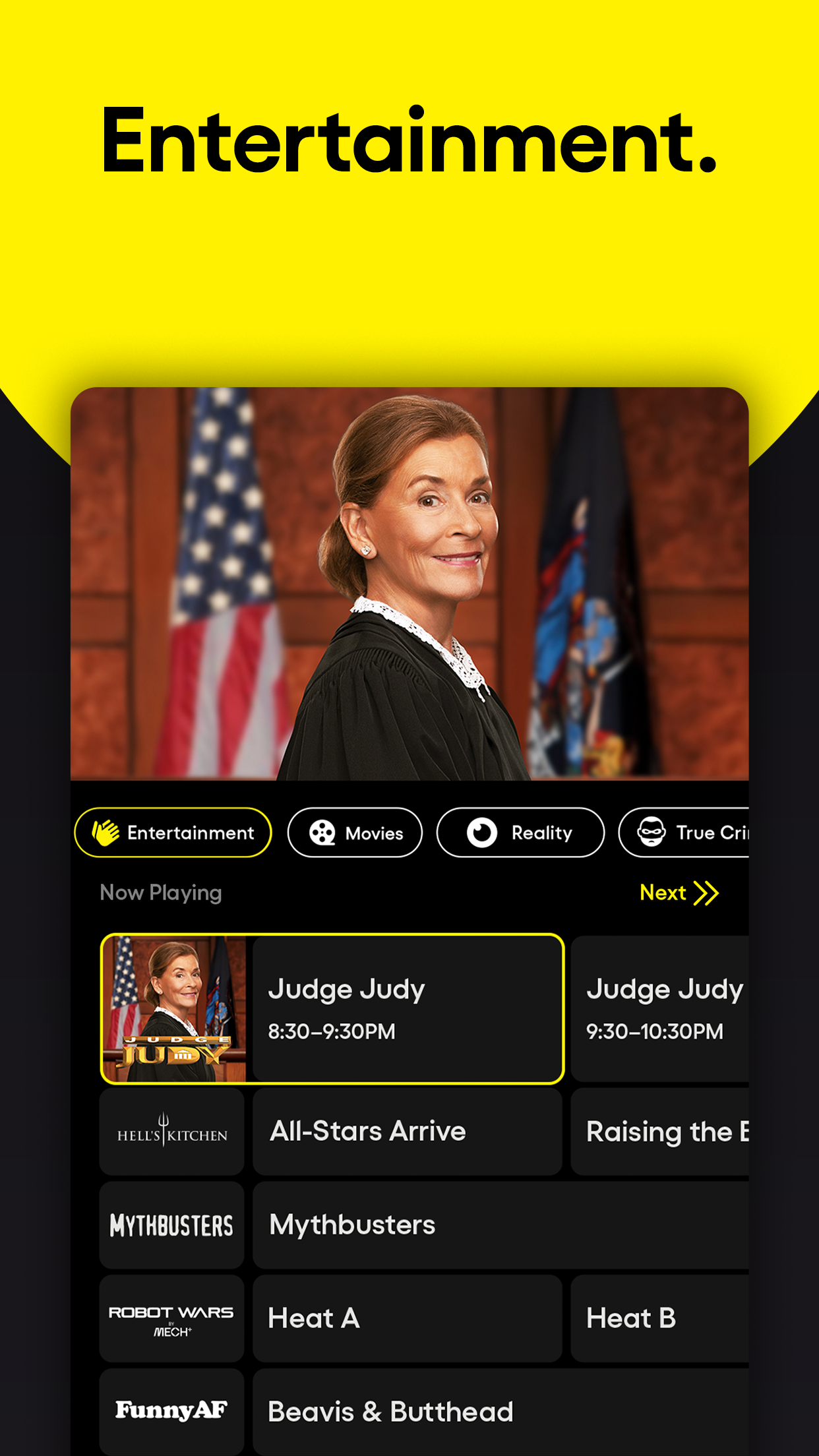 اسکرین شات 7 برنامه PlutoTV: Stream Free Movies/TV