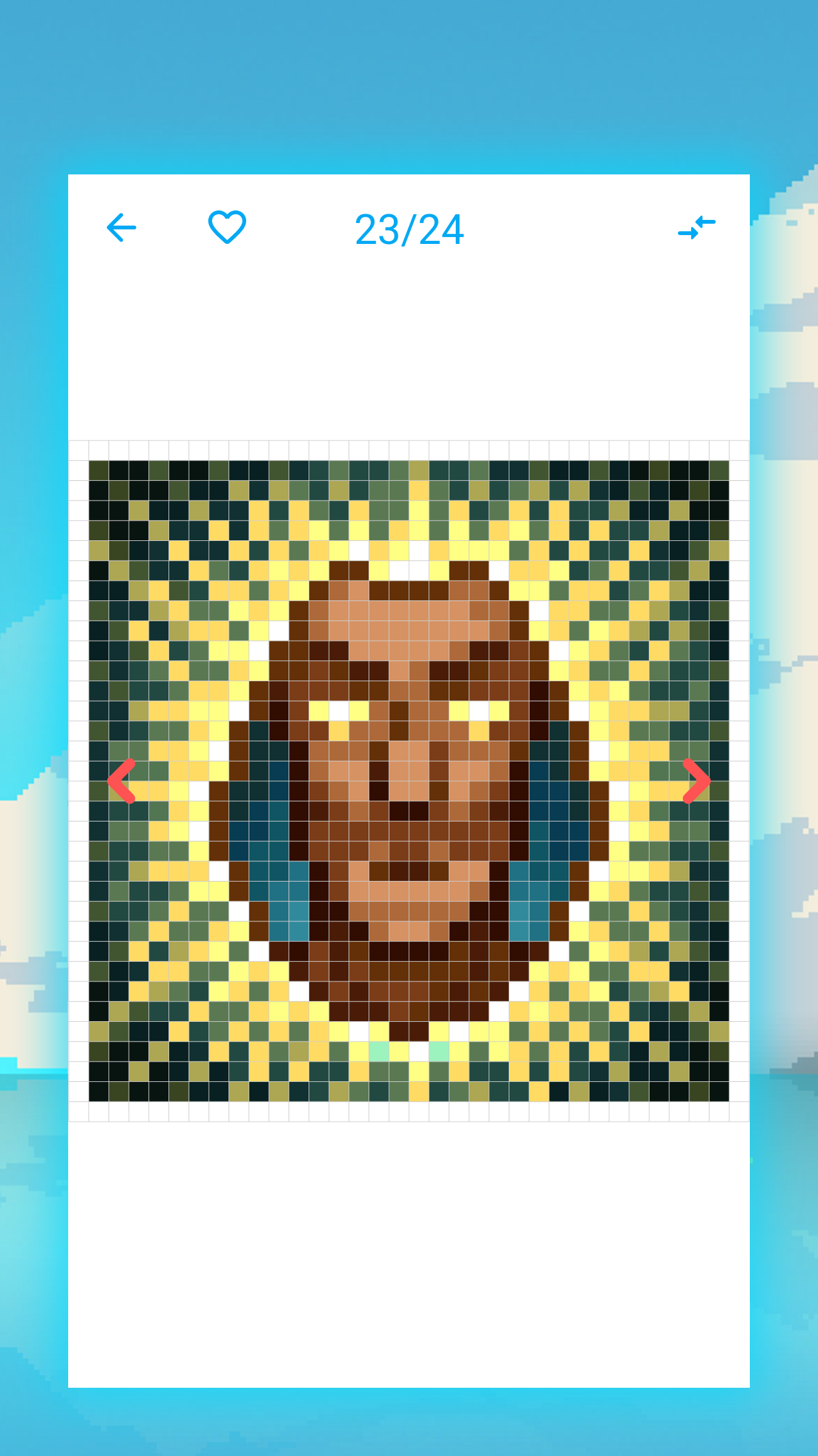 اسکرین شات 8 برنامه How to draw pixel art by steps