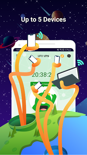 اسکرین شات 5 برنامه UFO VPN Basic: Free VPN Proxy Master & Secure WiFi