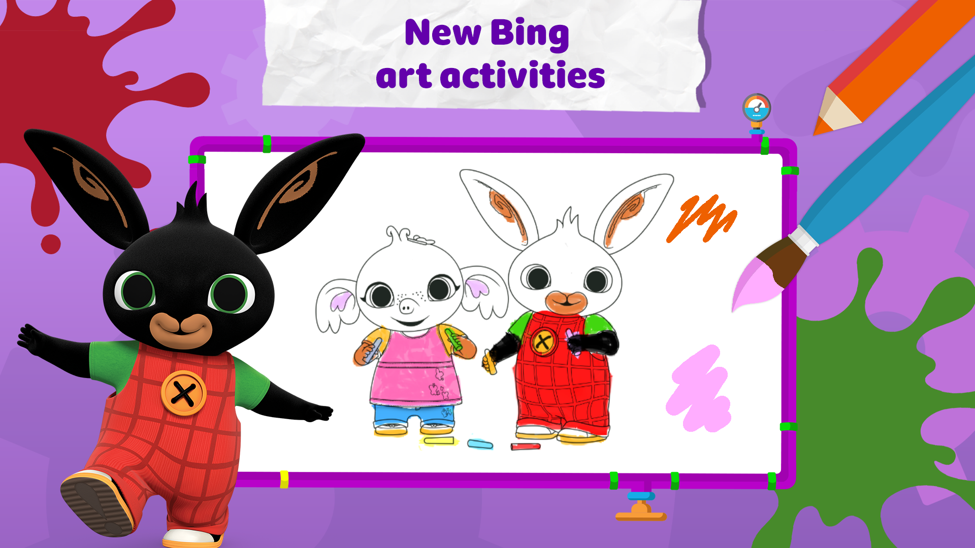 اسکرین شات 1 بازی CBeebies Get Creative: Paint