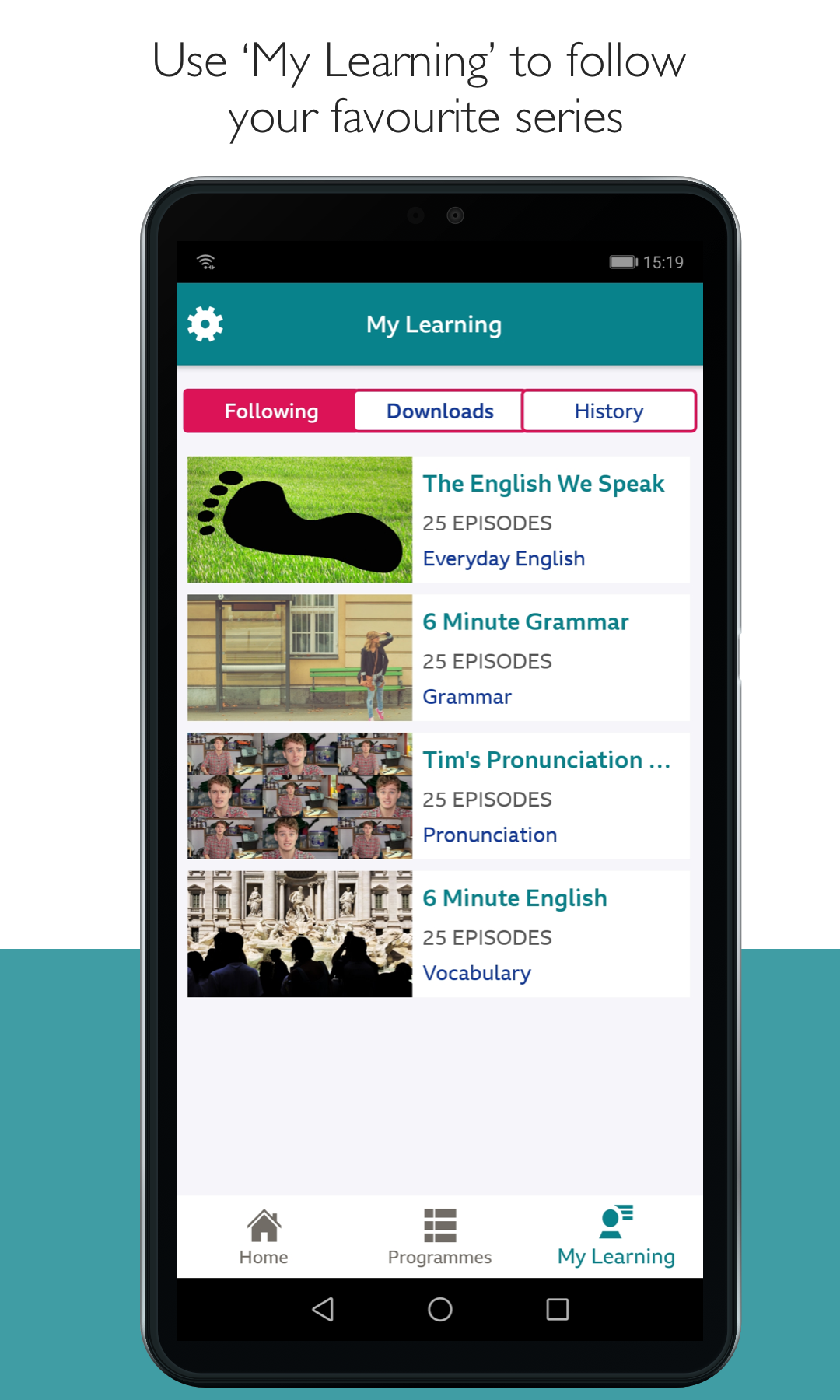 اسکرین شات 6 برنامه BBC Learning English