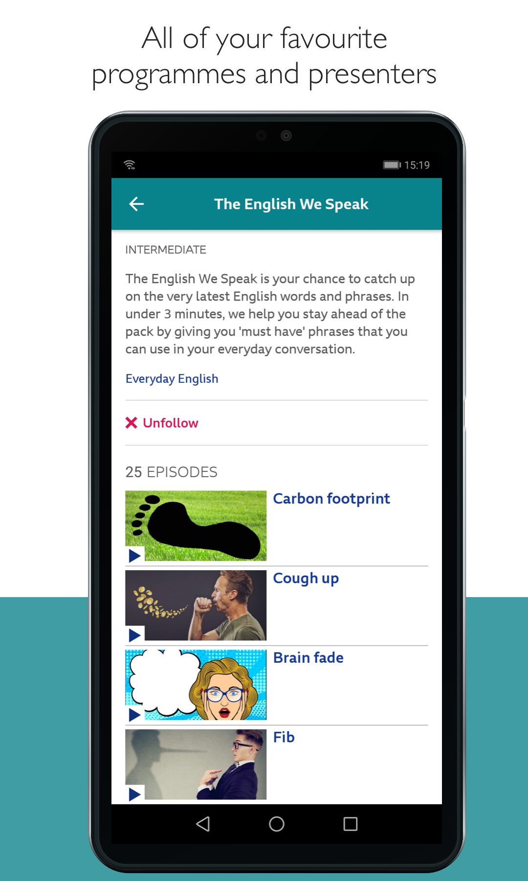 اسکرین شات 4 برنامه BBC Learning English