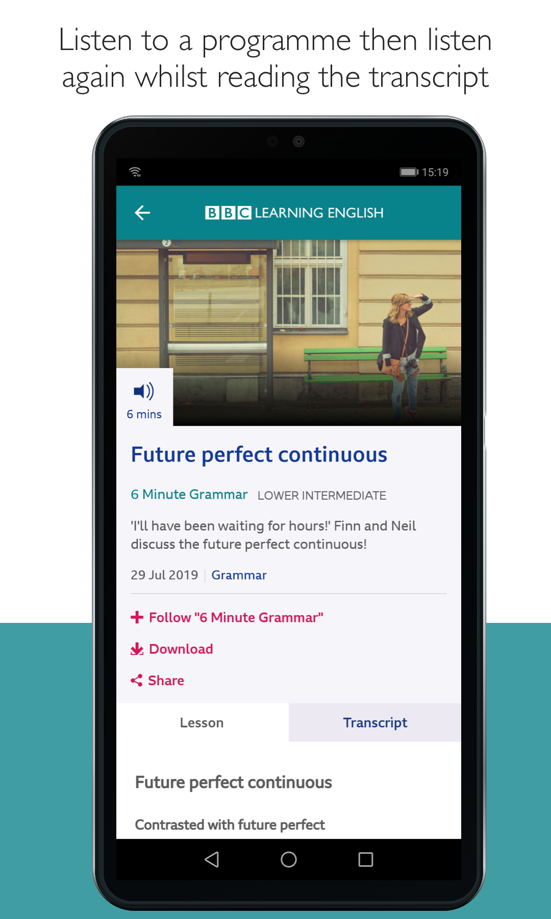 اسکرین شات 2 برنامه BBC Learning English