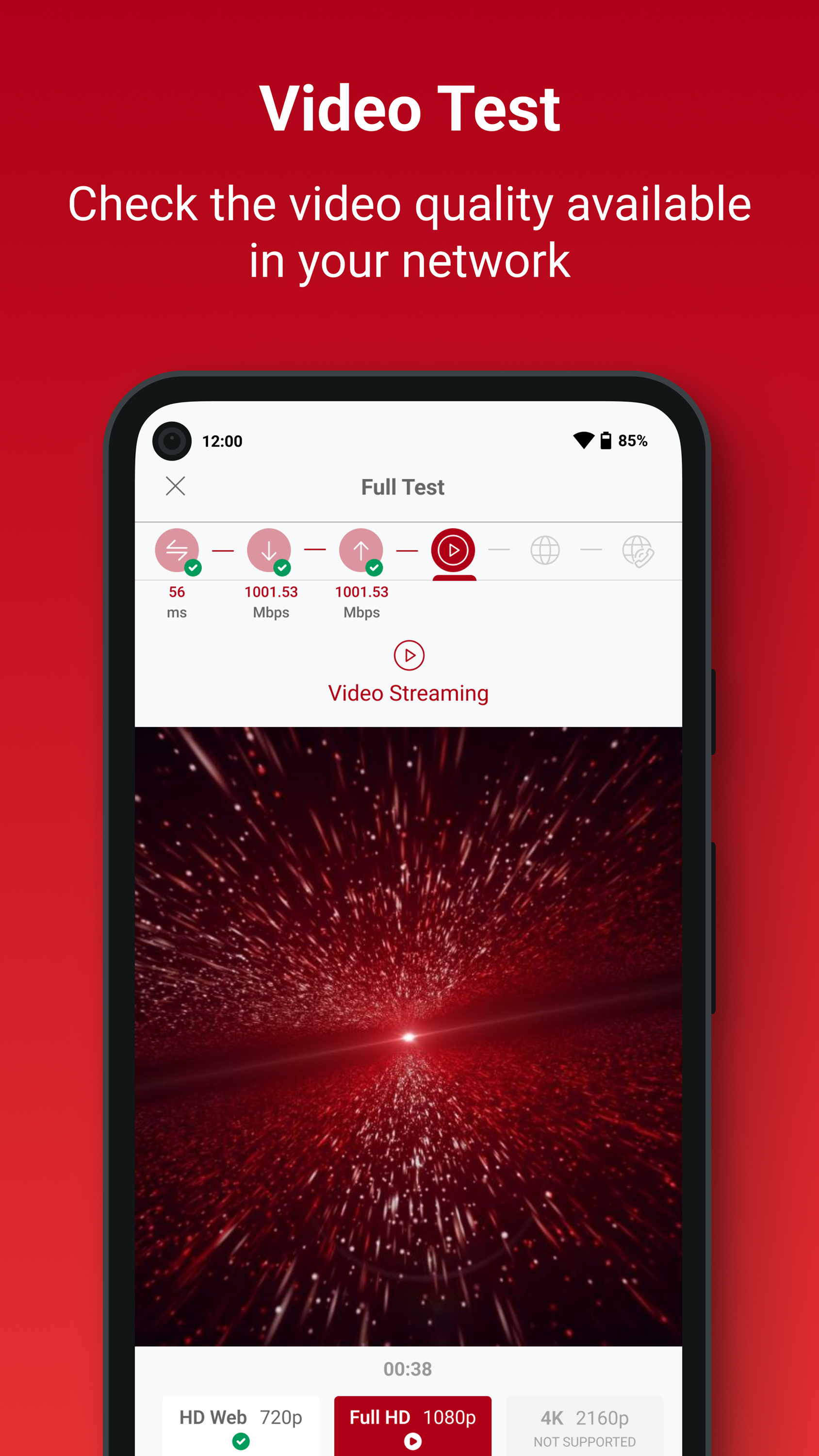 اسکرین شات 2 برنامه SpeedChecker Speed Test