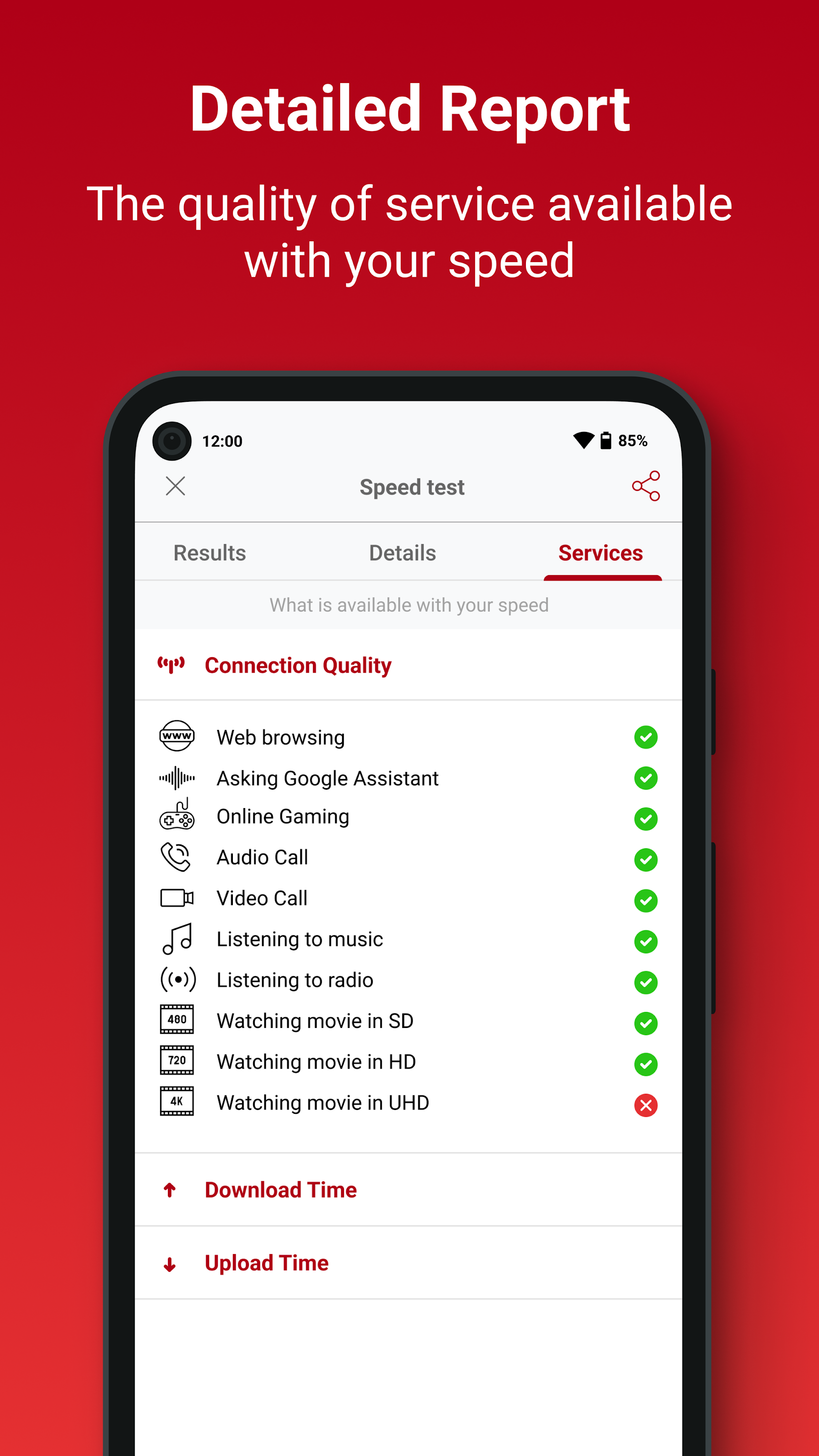 اسکرین شات 5 برنامه SpeedChecker Speed Test