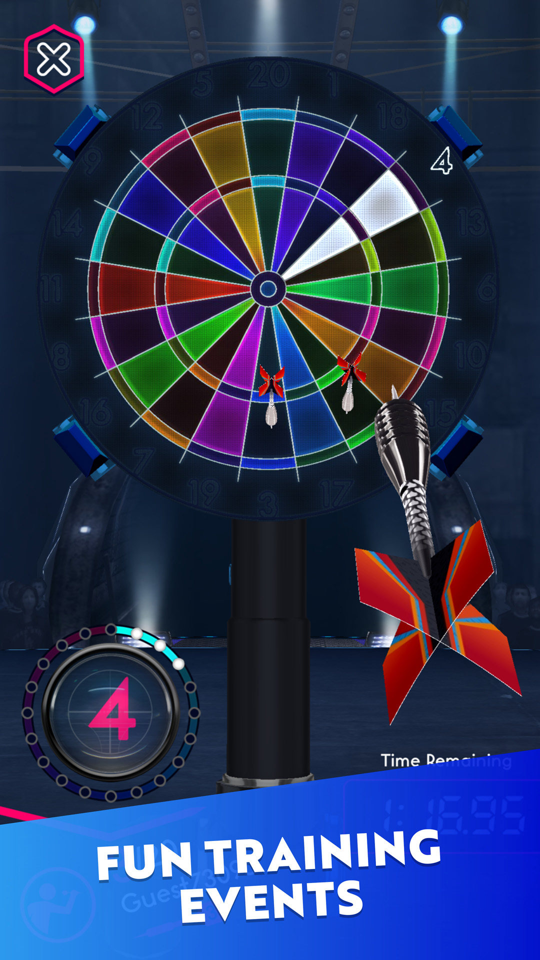 اسکرین شات 5 بازی Darts of Fury