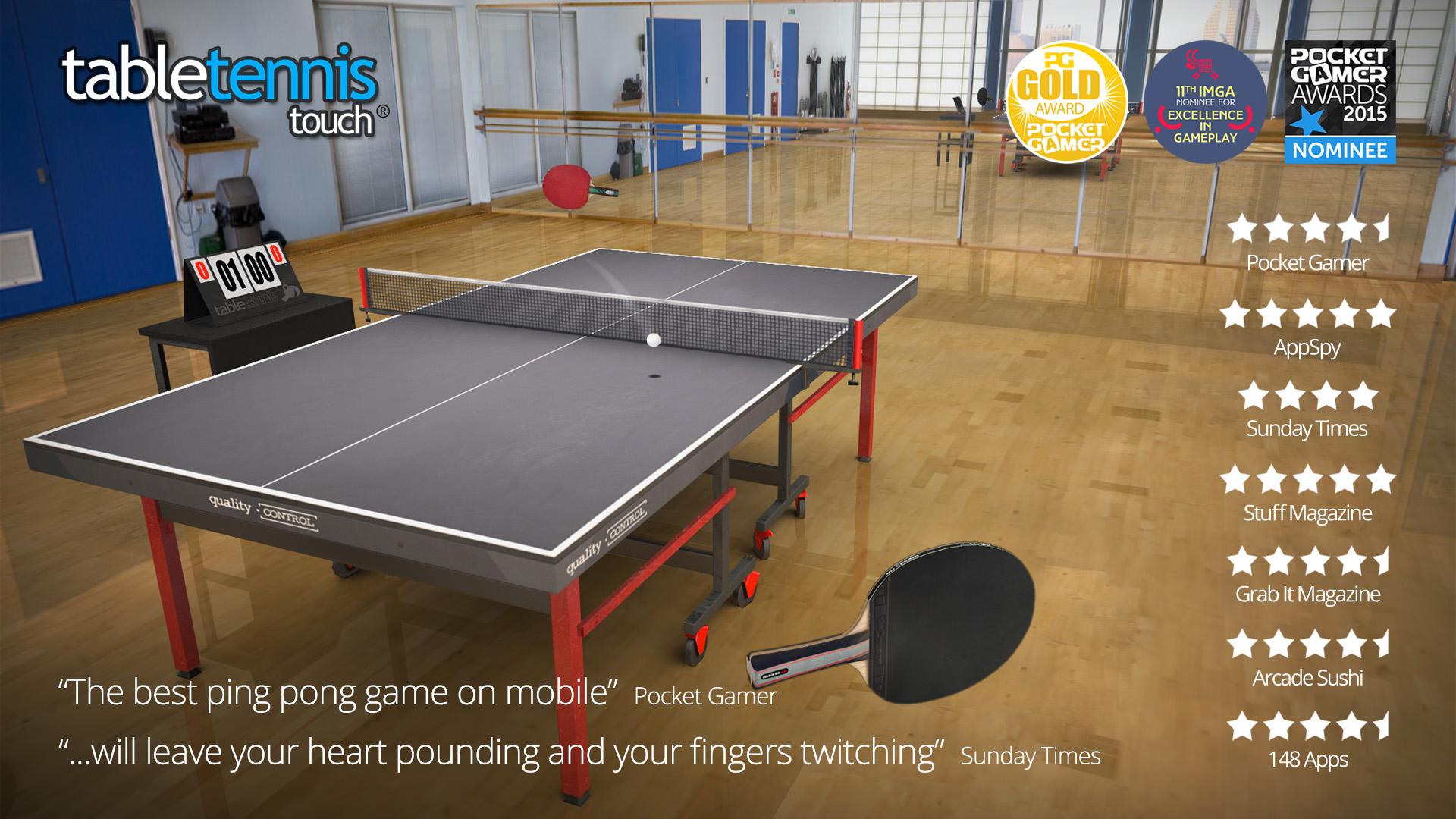 اسکرین شات 1 بازی Table Tennis Touch