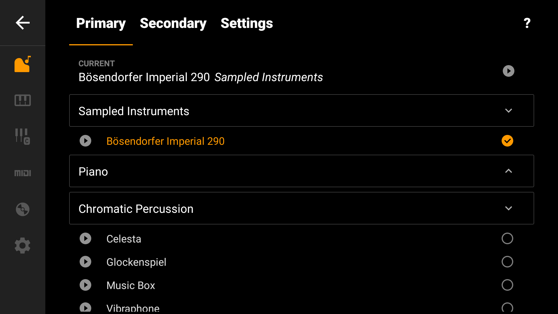 اسکرین شات 3 برنامه Mini Piano Lite