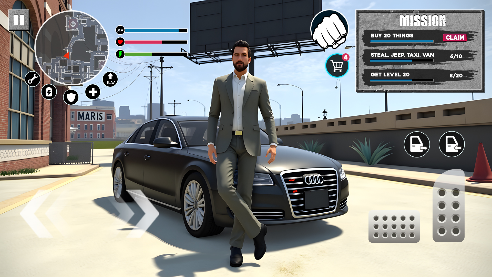 اسکرین شات 1 بازی Gangster Life: Vegas Showdown