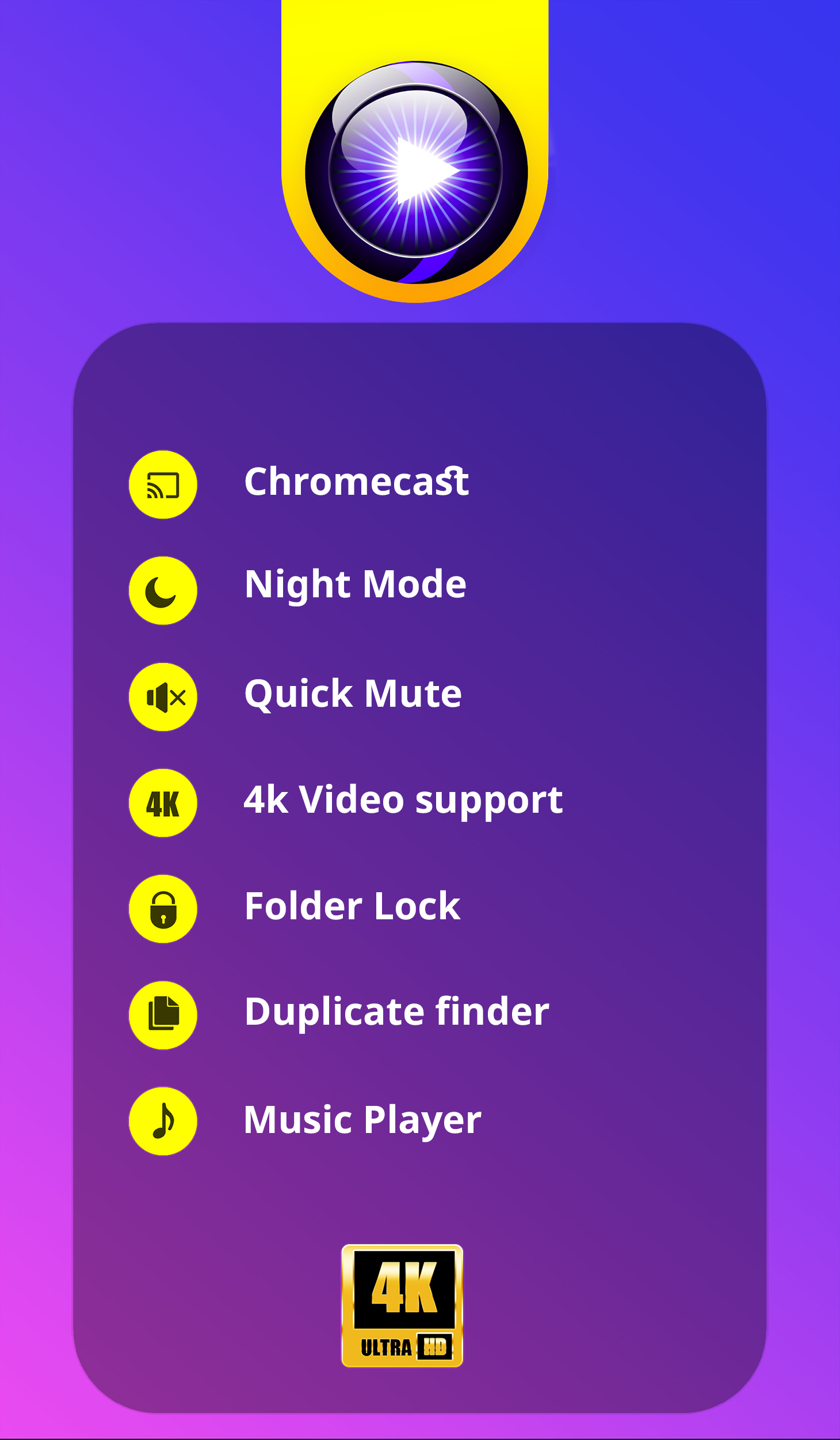 اسکرین شات 2 برنامه Video Player All Format