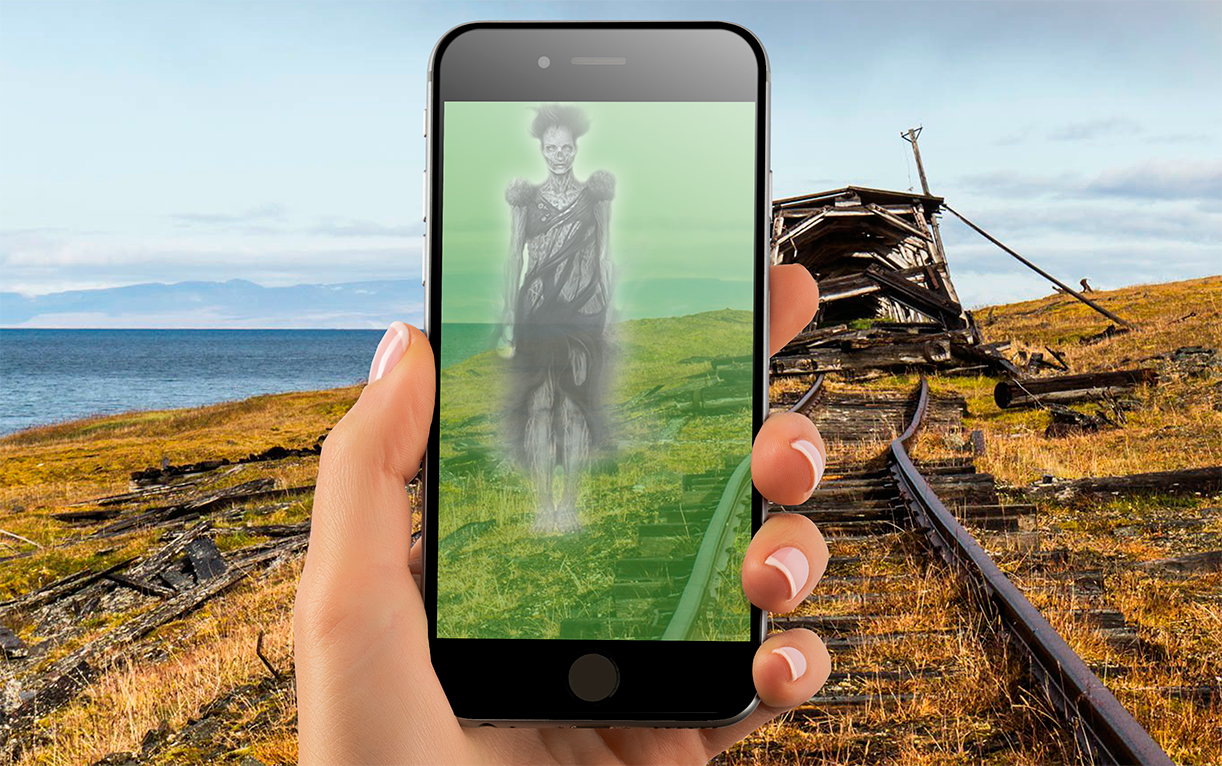 اسکرین شات 1 برنامه Ghost In Camera (scary prank)