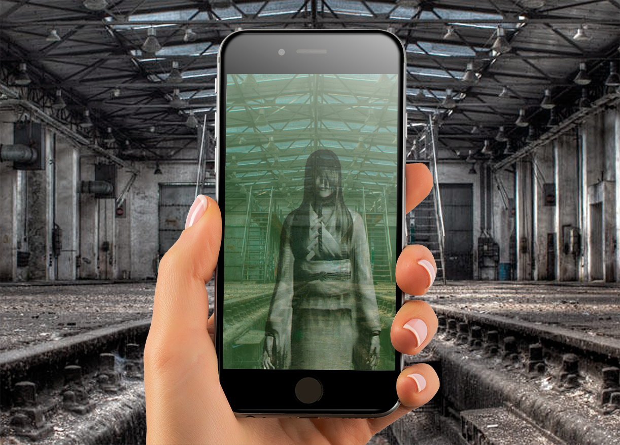 اسکرین شات 2 برنامه Ghost In Camera (scary prank)