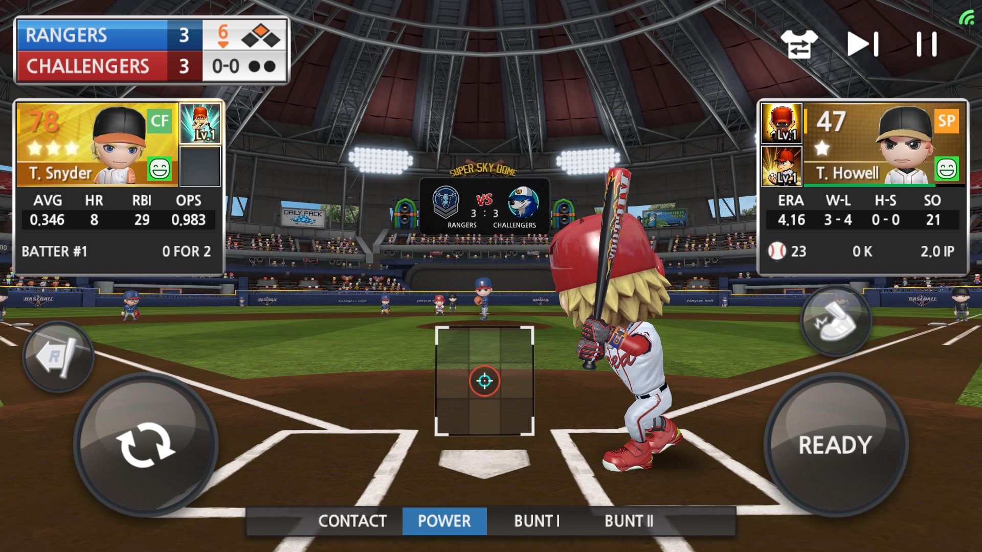 اسکرین شات 1 بازی BASEBALL 9