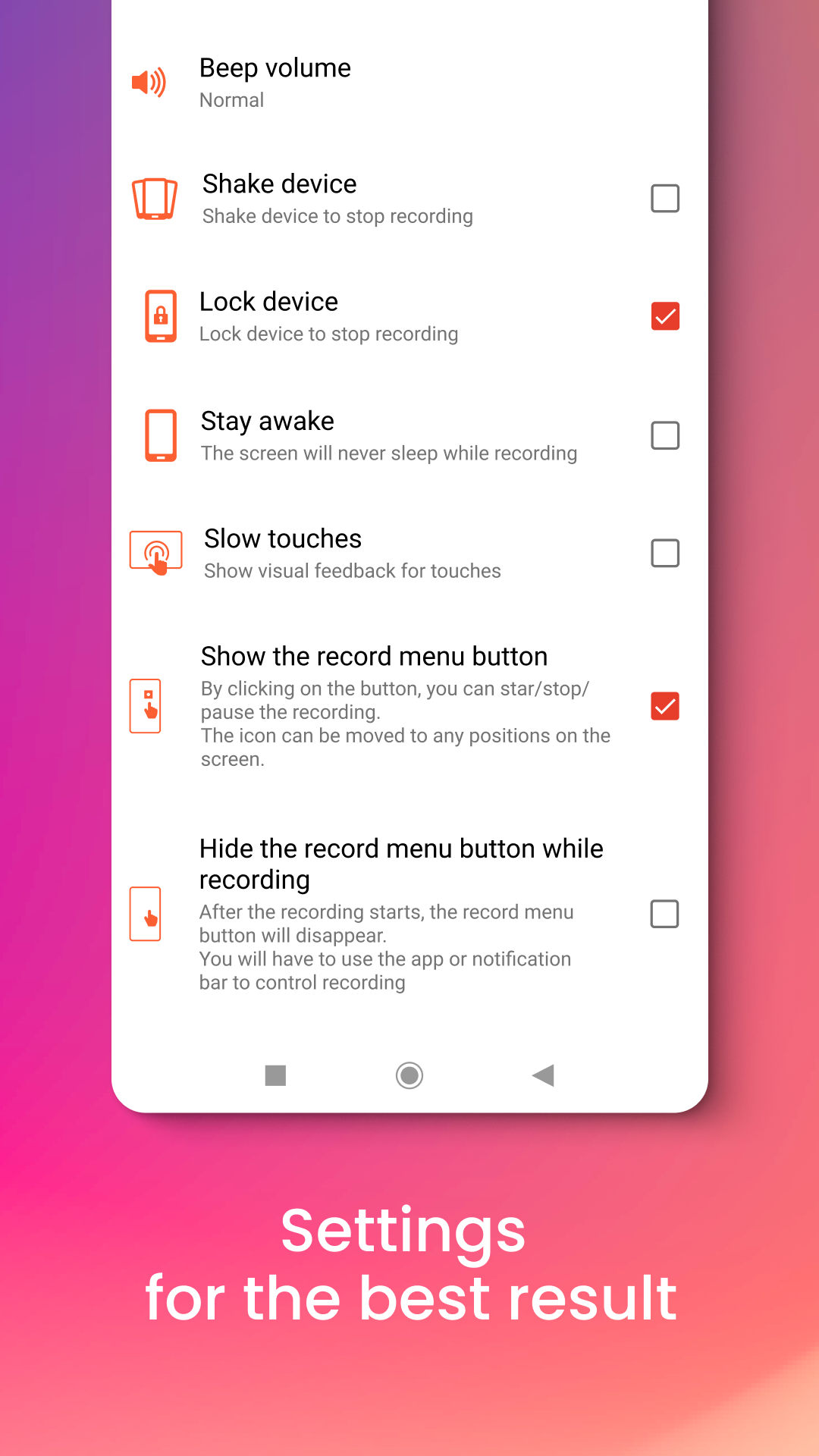 اسکرین شات 8 برنامه REC - Screen | Video Recorder