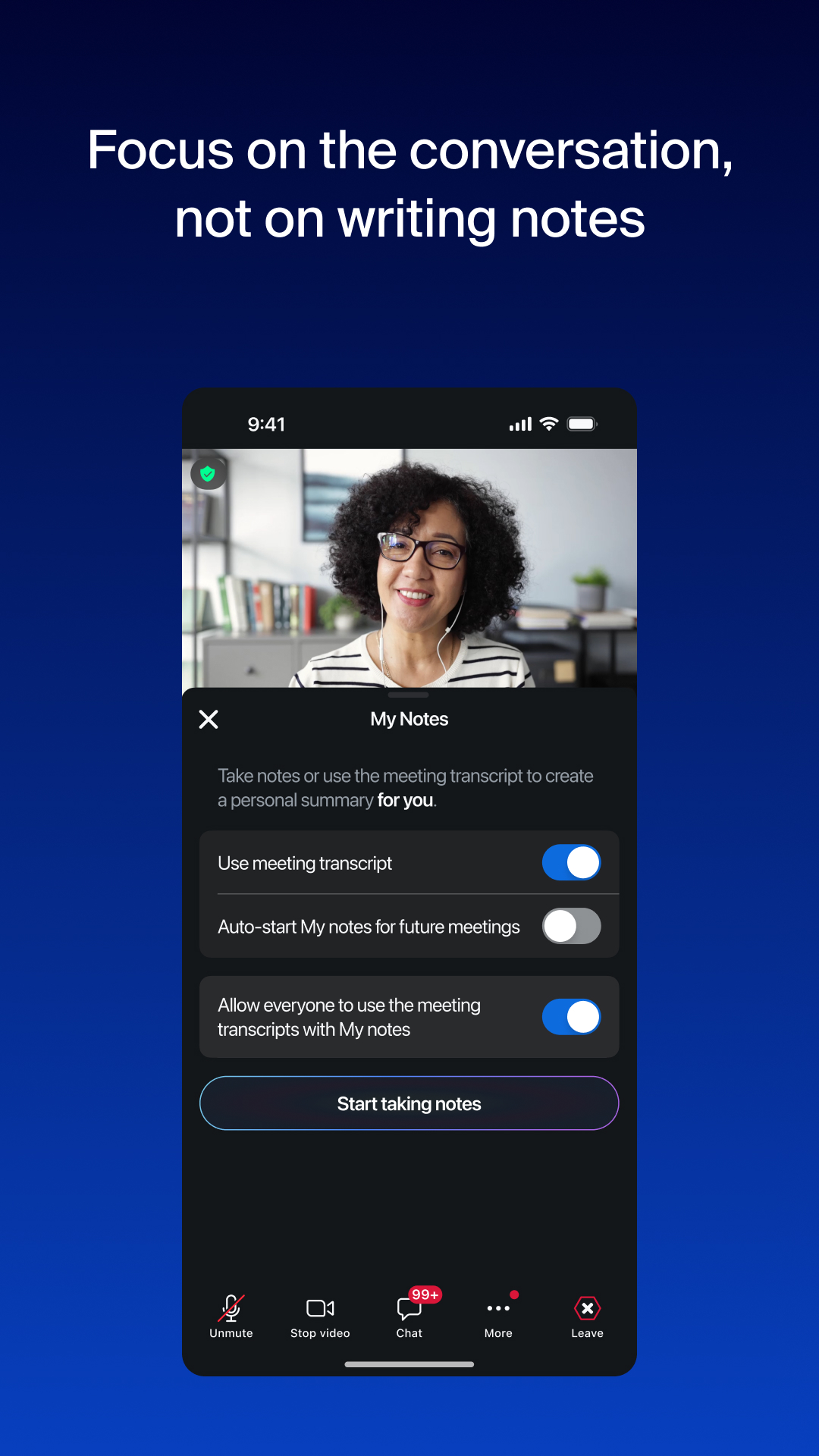 اسکرین شات 3 برنامه Zoom Workplace