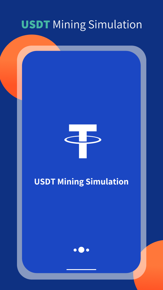 اسکرین شات 1 برنامه USDT Mining Simulation
