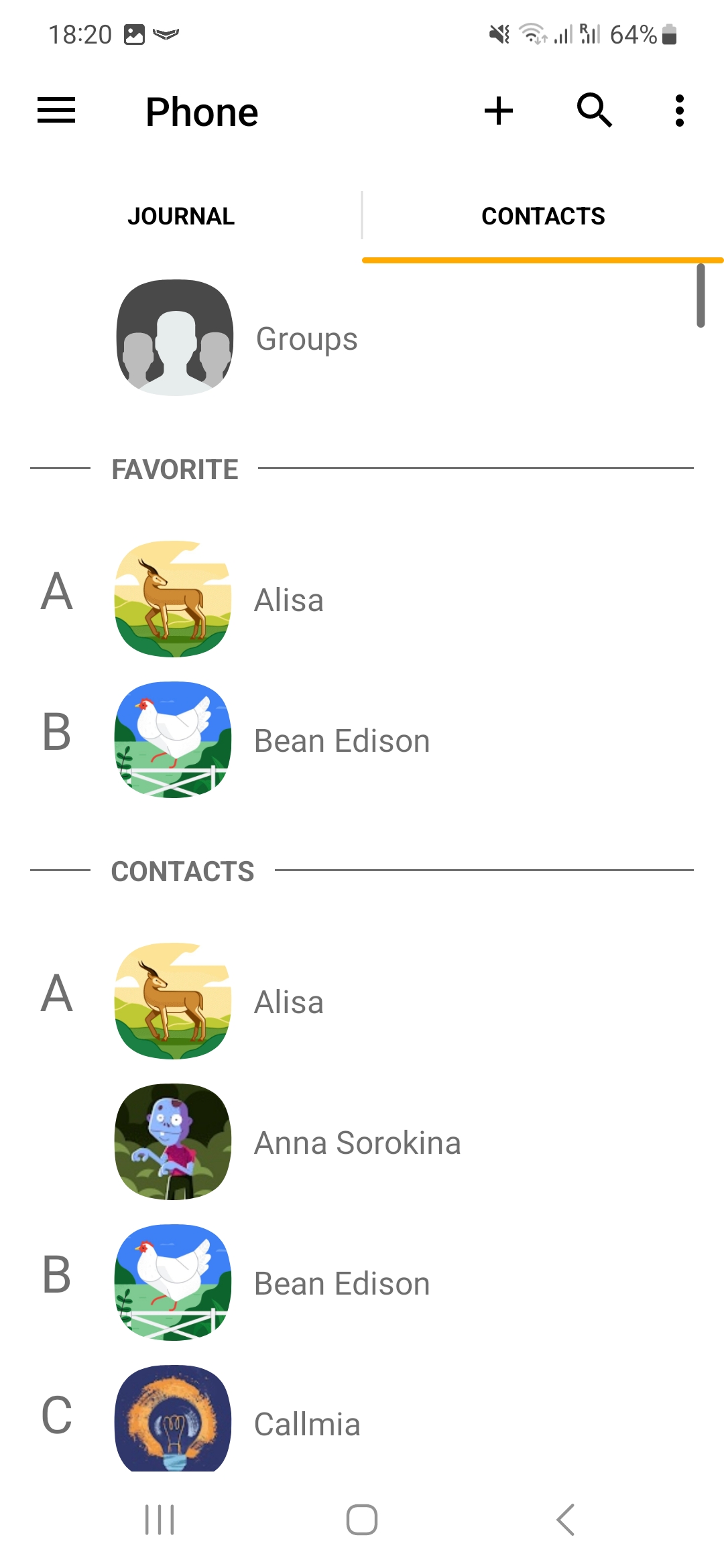 اسکرین شات 6 برنامه Phone +