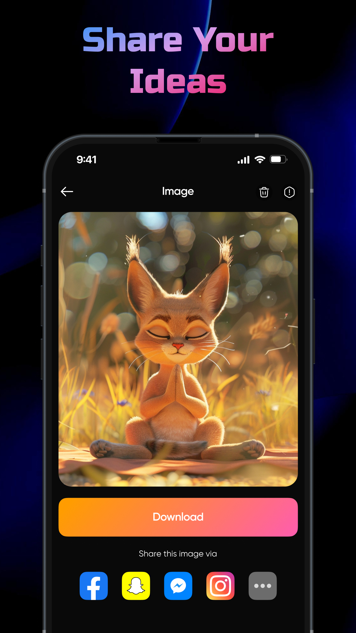 اسکرین شات 7 برنامه AI Video Generator: 3D FlixAI