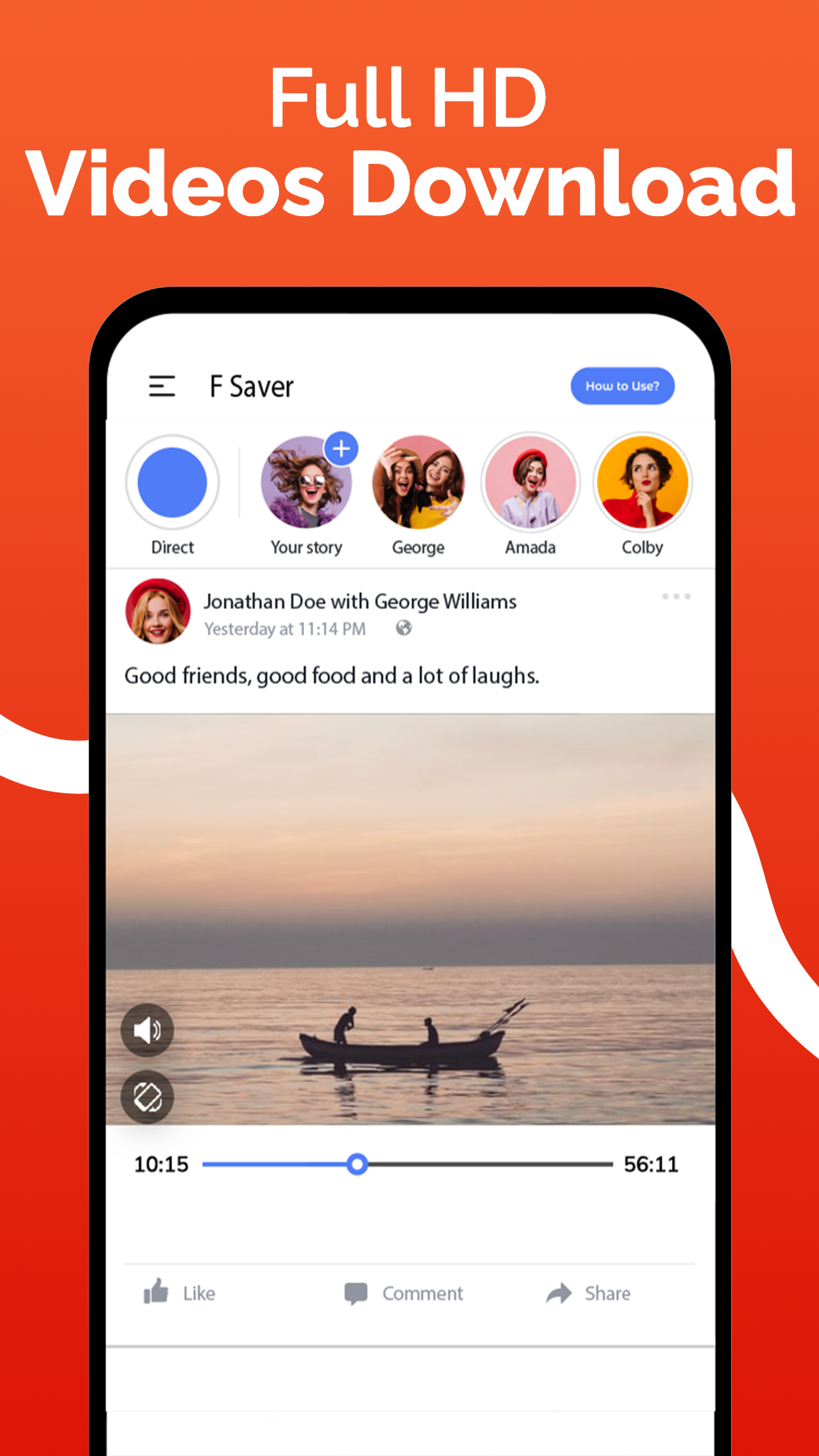 اسکرین شات 5 برنامه Video Downloader & Saver App