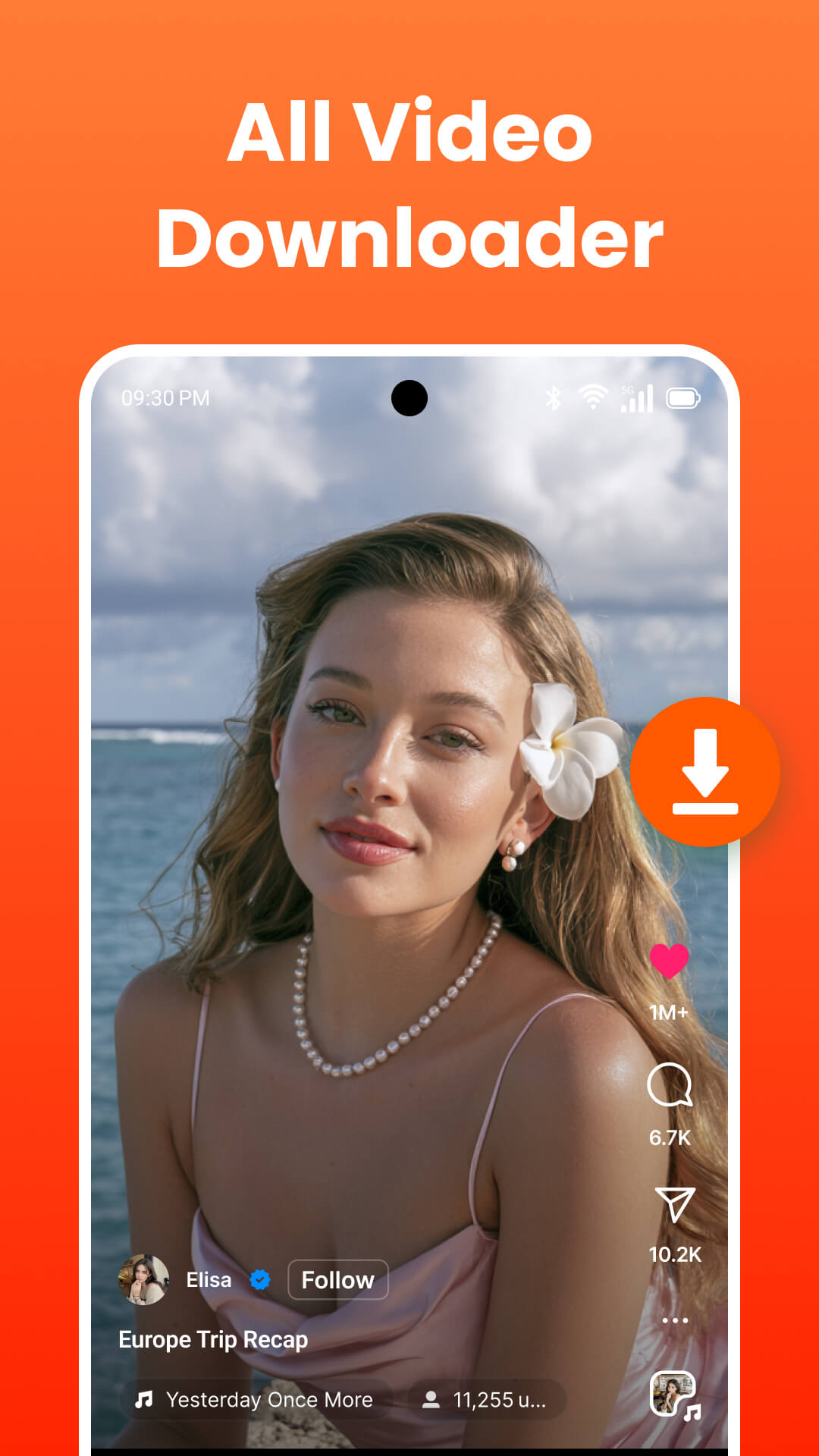 اسکرین شات 1 برنامه Video downloader, download app