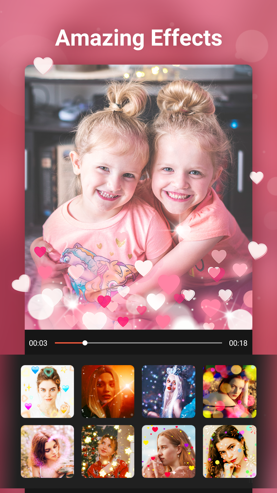 اسکرین شات 5 برنامه Photo Video Maker With Music