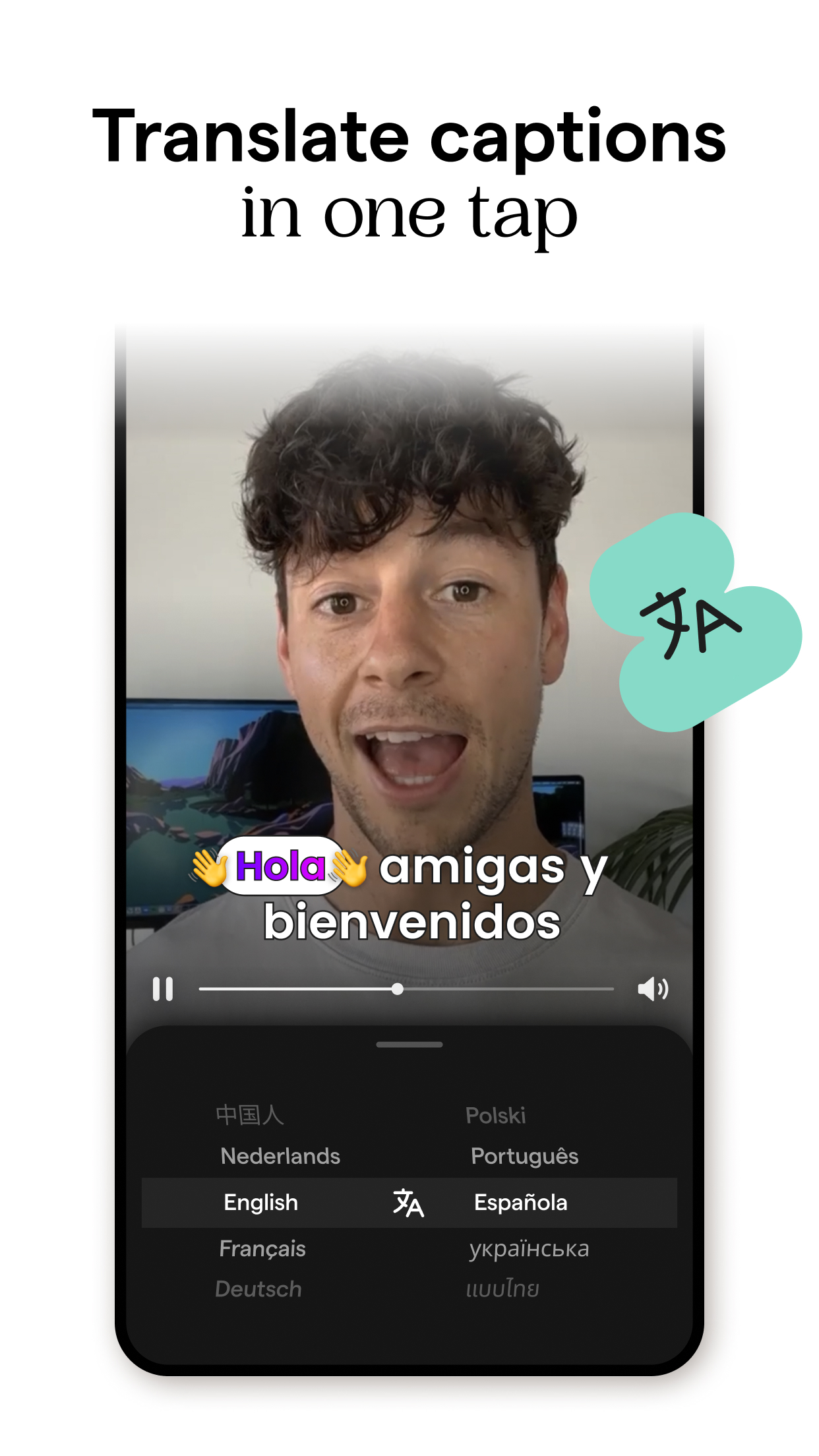 اسکرین شات 3 برنامه Mojo: Reels and Video Captions