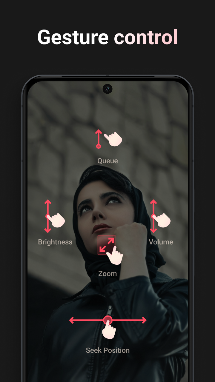 اسکرین شات 3 برنامه Lark Video Player: HD Video