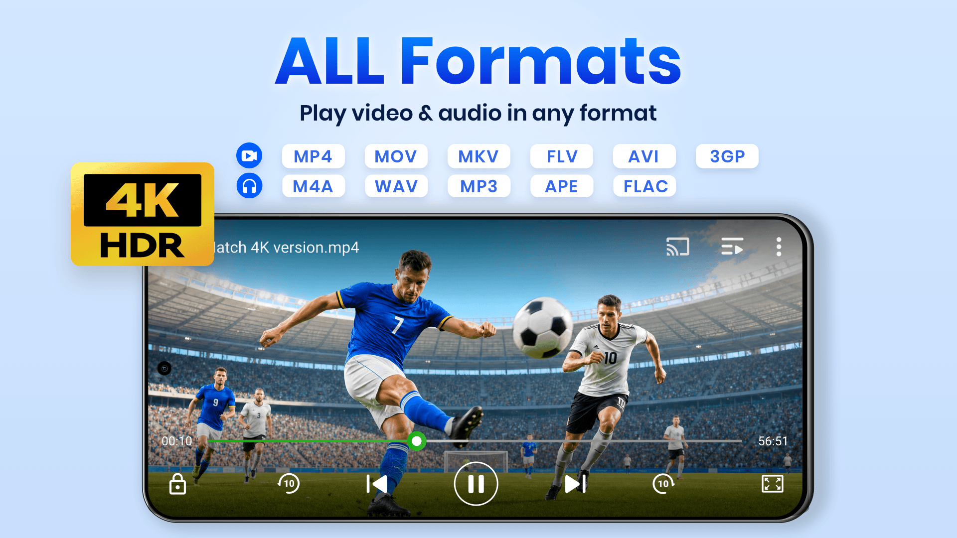 اسکرین شات 1 برنامه Video Player All Format