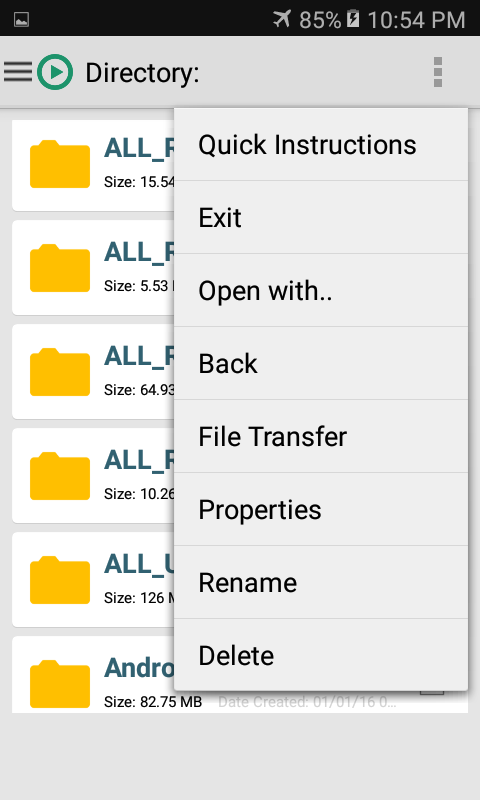 اسکرین شات 4 برنامه Video Recovery
