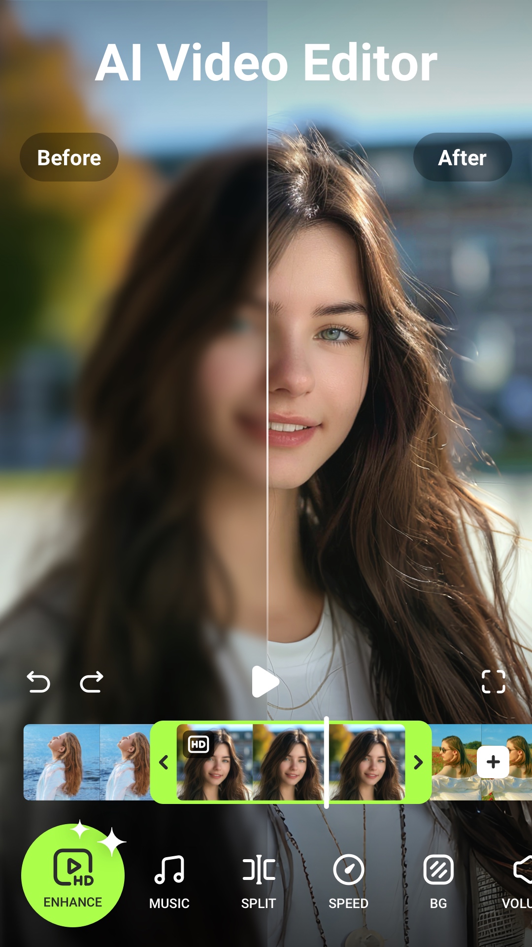 اسکرین شات 4 برنامه AI Video Enhancer - Utool
