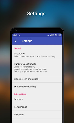 اسکرین شات 5 برنامه wmv avi video player - mp4 mkv player & mp3 player