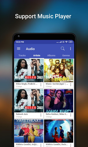 اسکرین شات 4 برنامه wmv avi video player - mp4 mkv player & mp3 player
