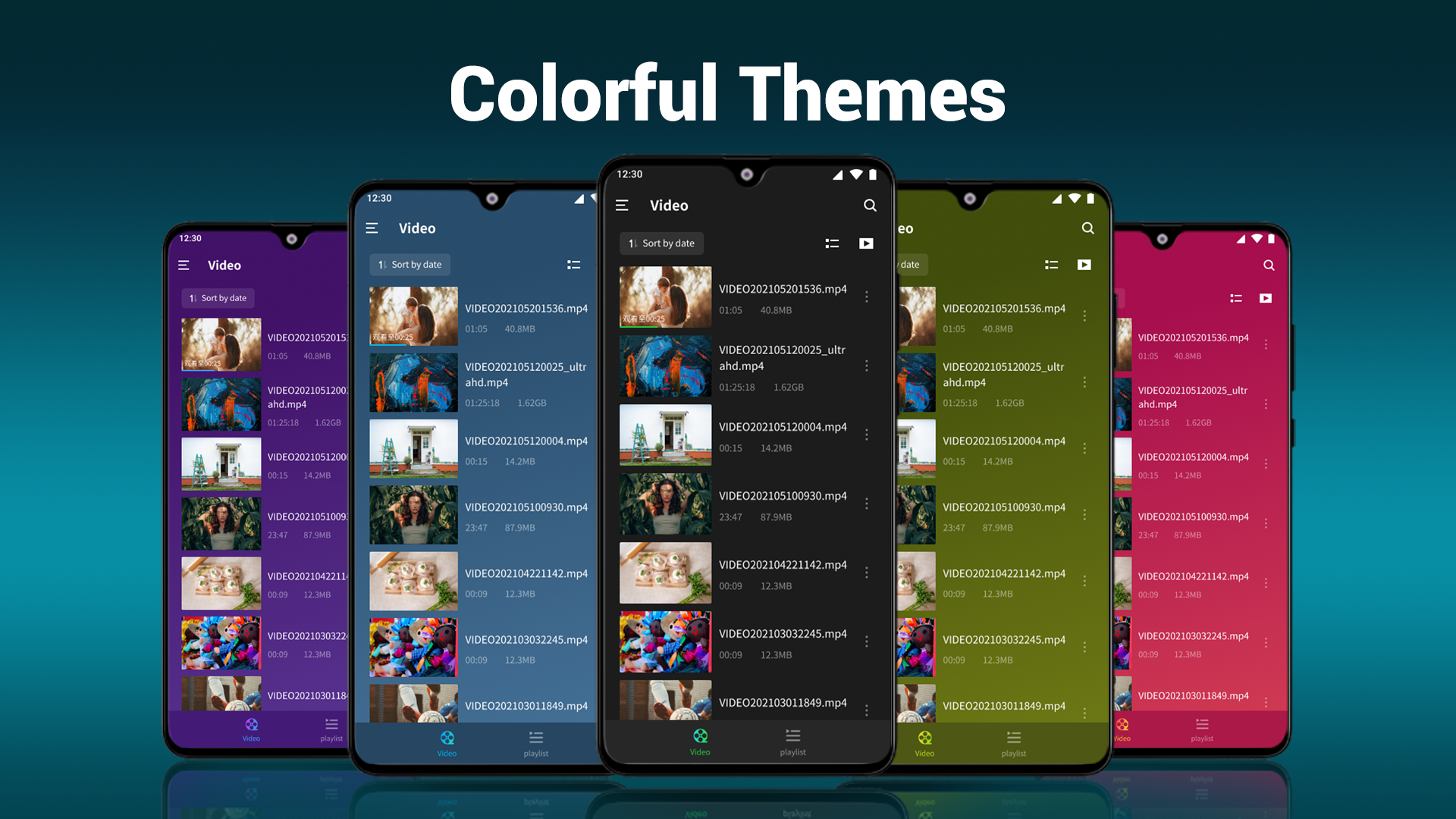 اسکرین شات 6 برنامه Video Player All Formats