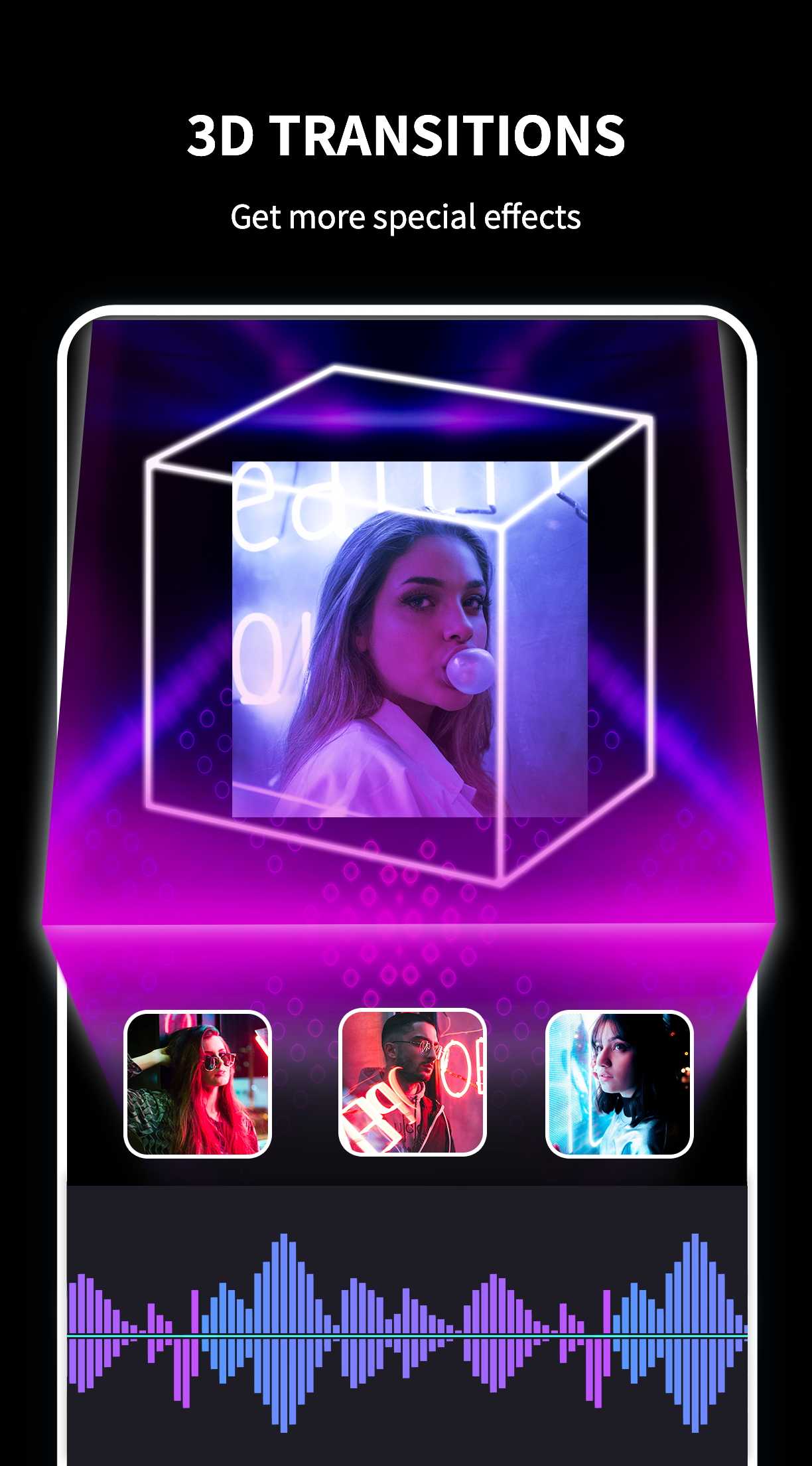 اسکرین شات 2 برنامه Beat.ly: music video maker