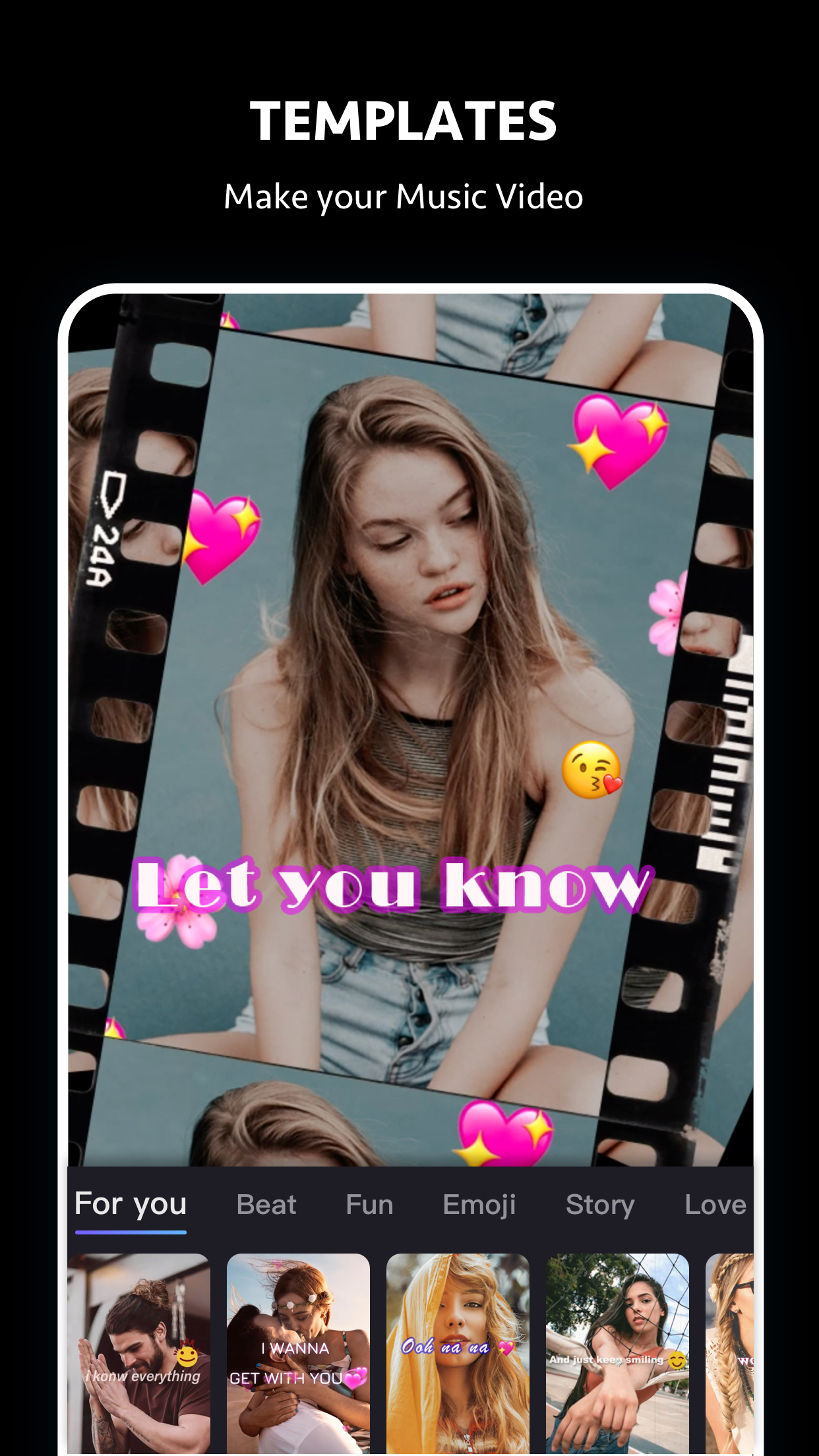 اسکرین شات 4 برنامه Beat.ly: music video maker