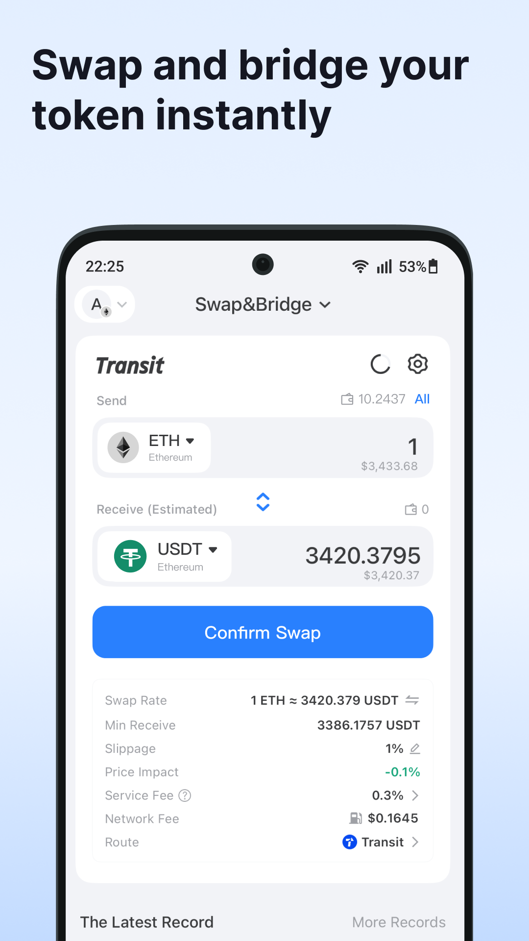 اسکرین شات 2 برنامه TokenPocket: Crypto & Bitcoin