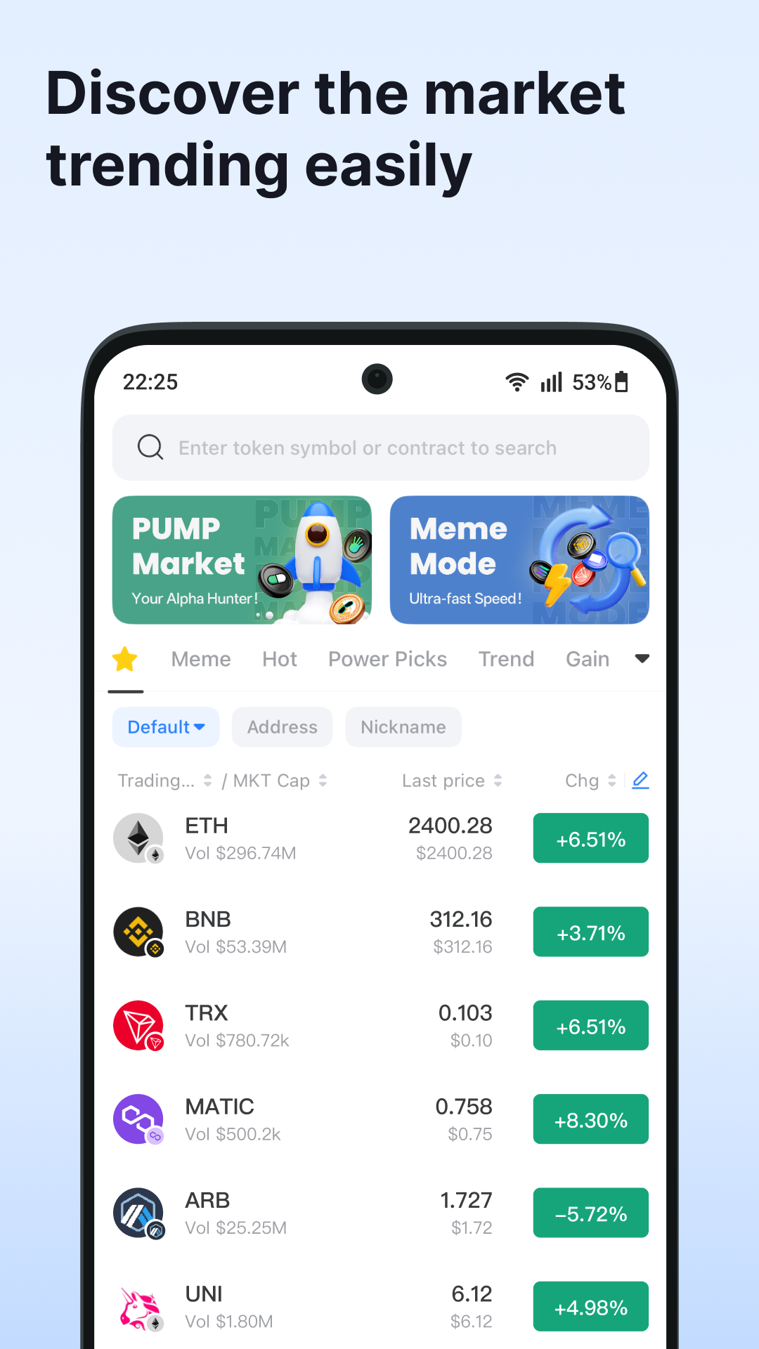 اسکرین شات 3 برنامه TokenPocket: Crypto & Bitcoin