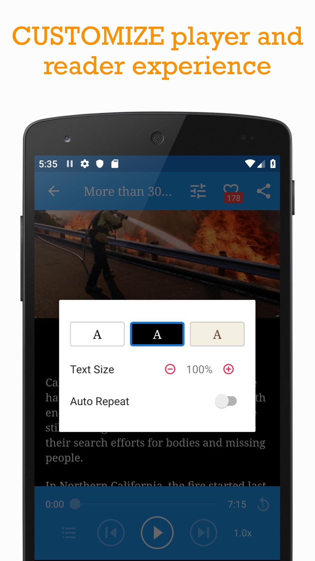 اسکرین شات 6 برنامه VOA Learning English - Practic