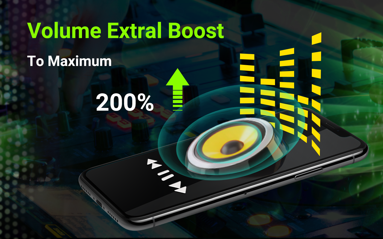 اسکرین شات 1 برنامه Volume booster - Sound Booster
