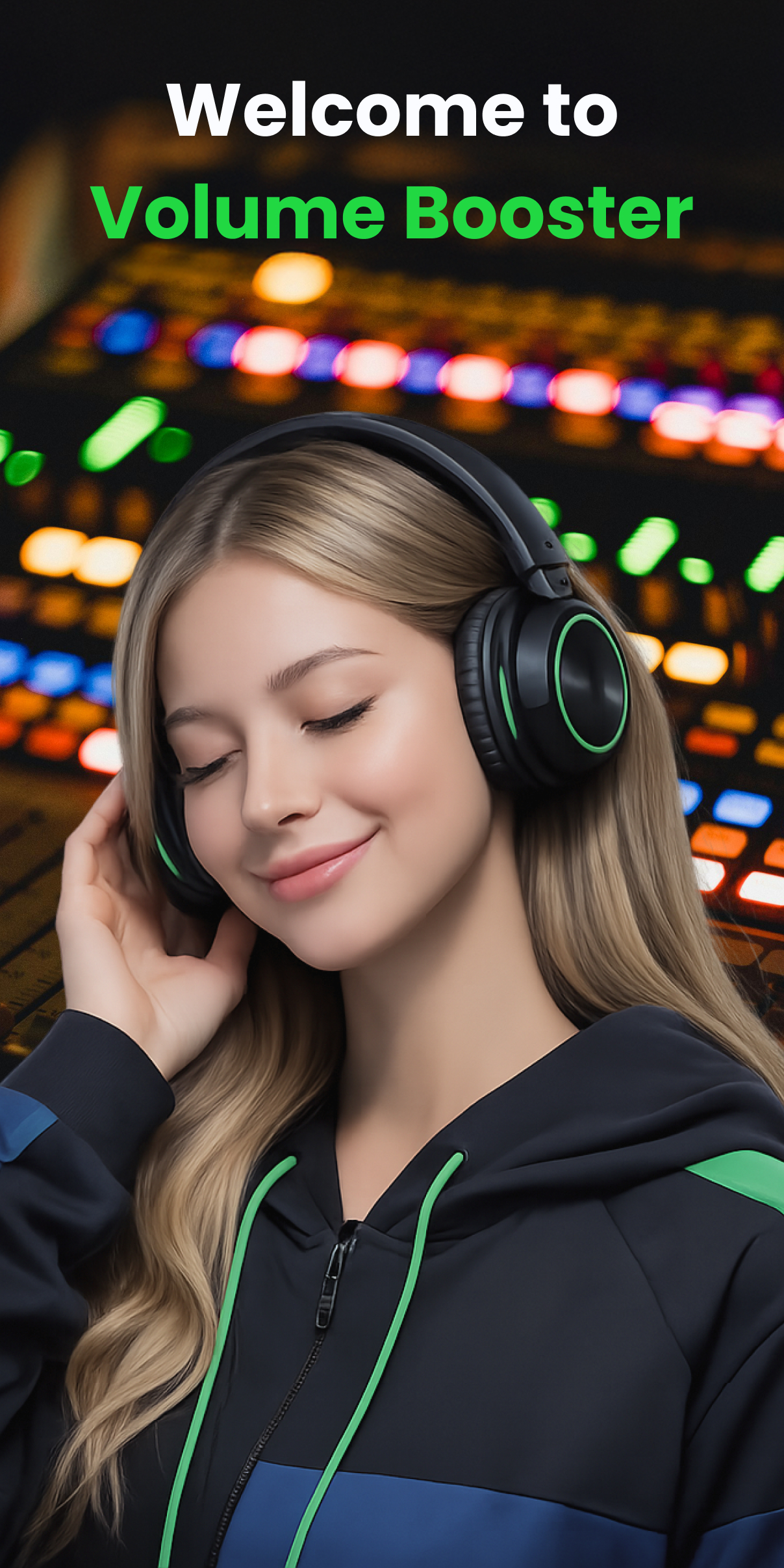 اسکرین شات 1 برنامه Volume Booster: Bass & EQ