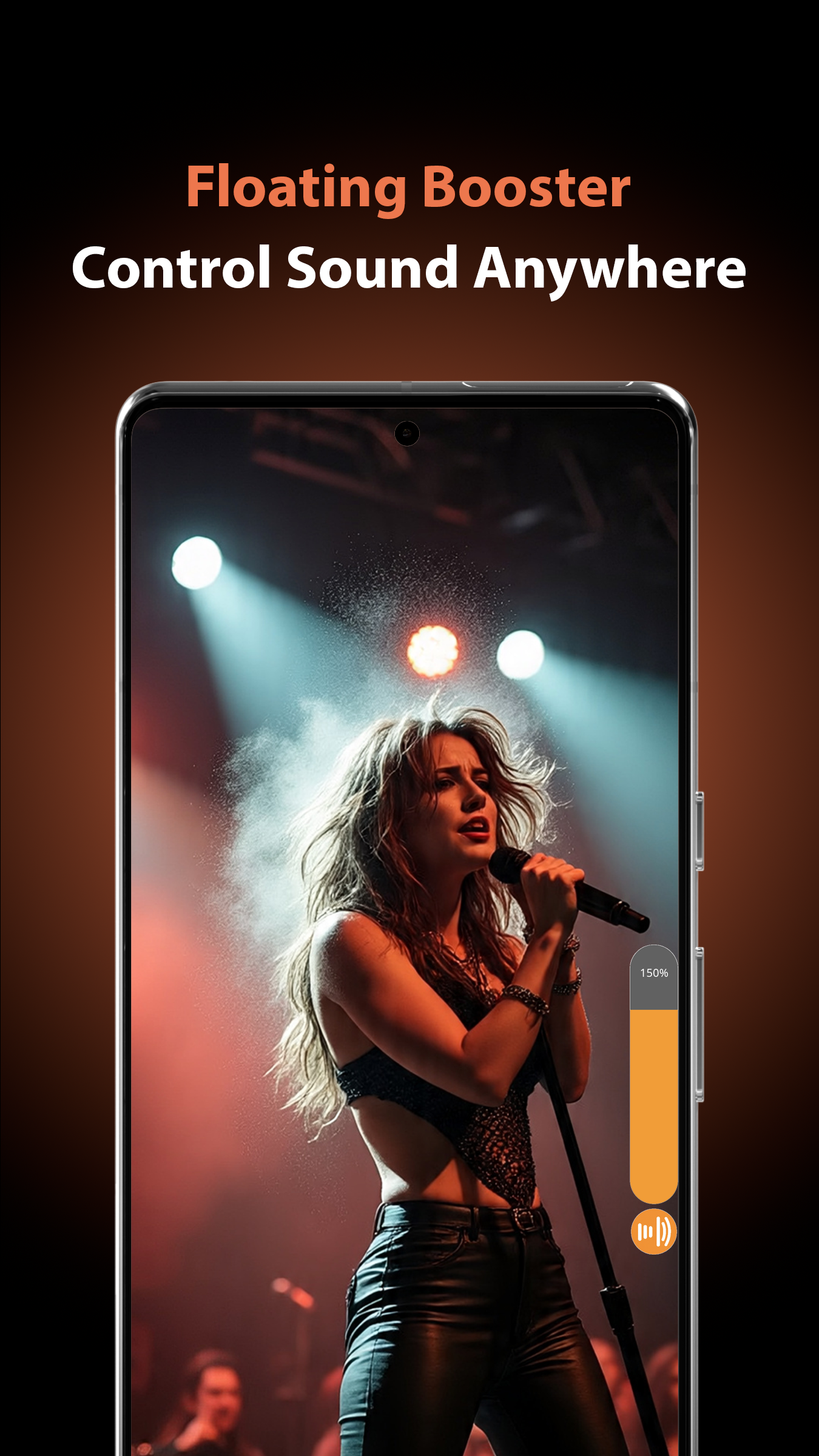 اسکرین شات 2 برنامه Volume Booster - Sound Booster