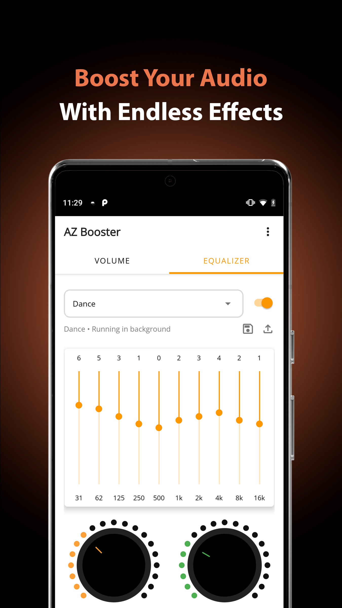 اسکرین شات 3 برنامه Volume Booster - Sound Booster