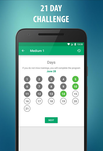 اسکرین شات 4 برنامه Abs workout  - 21 Day Fitness Challenge