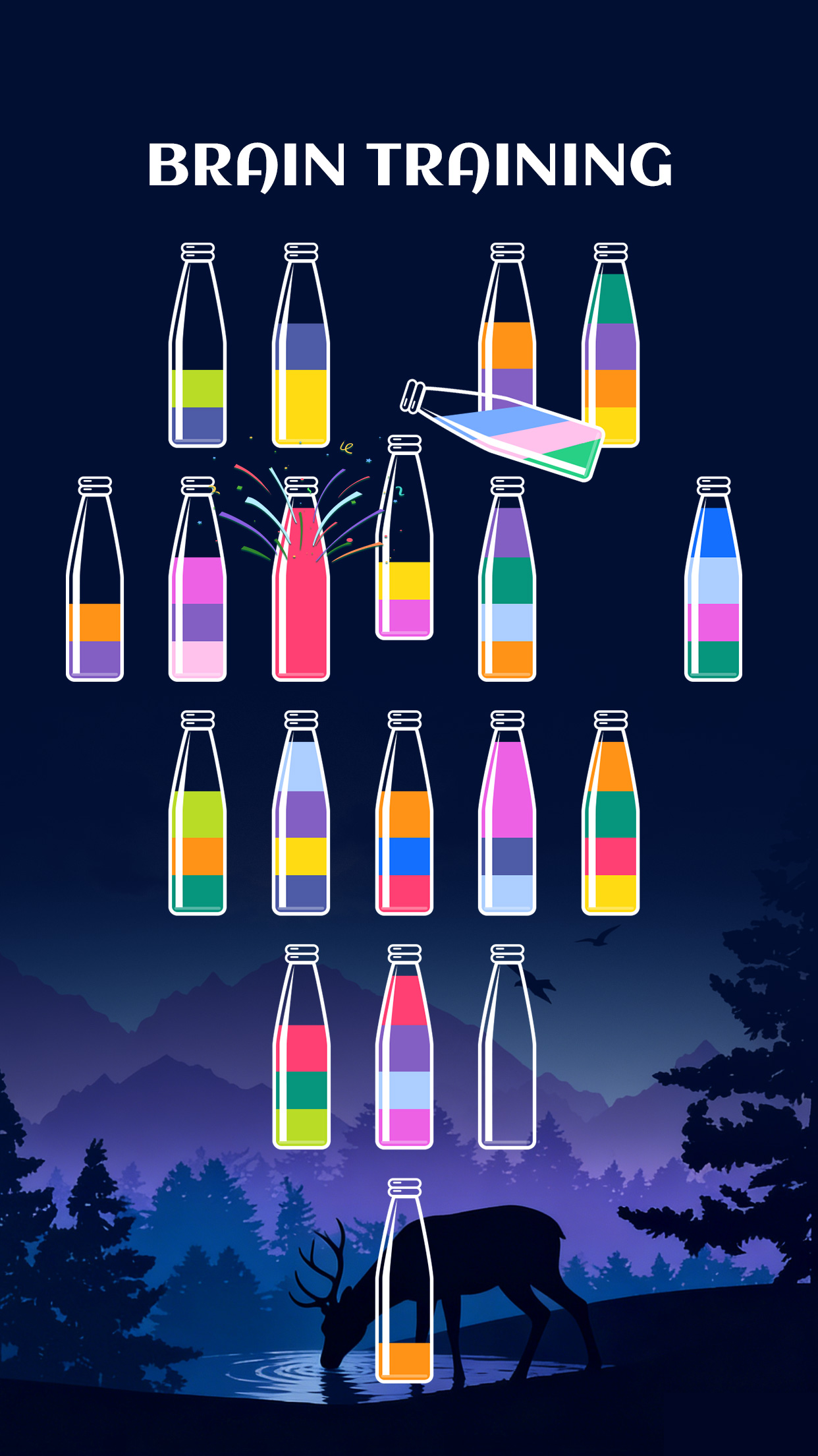 اسکرین شات 4 بازی Water Sort Jigsaw - Color Sort