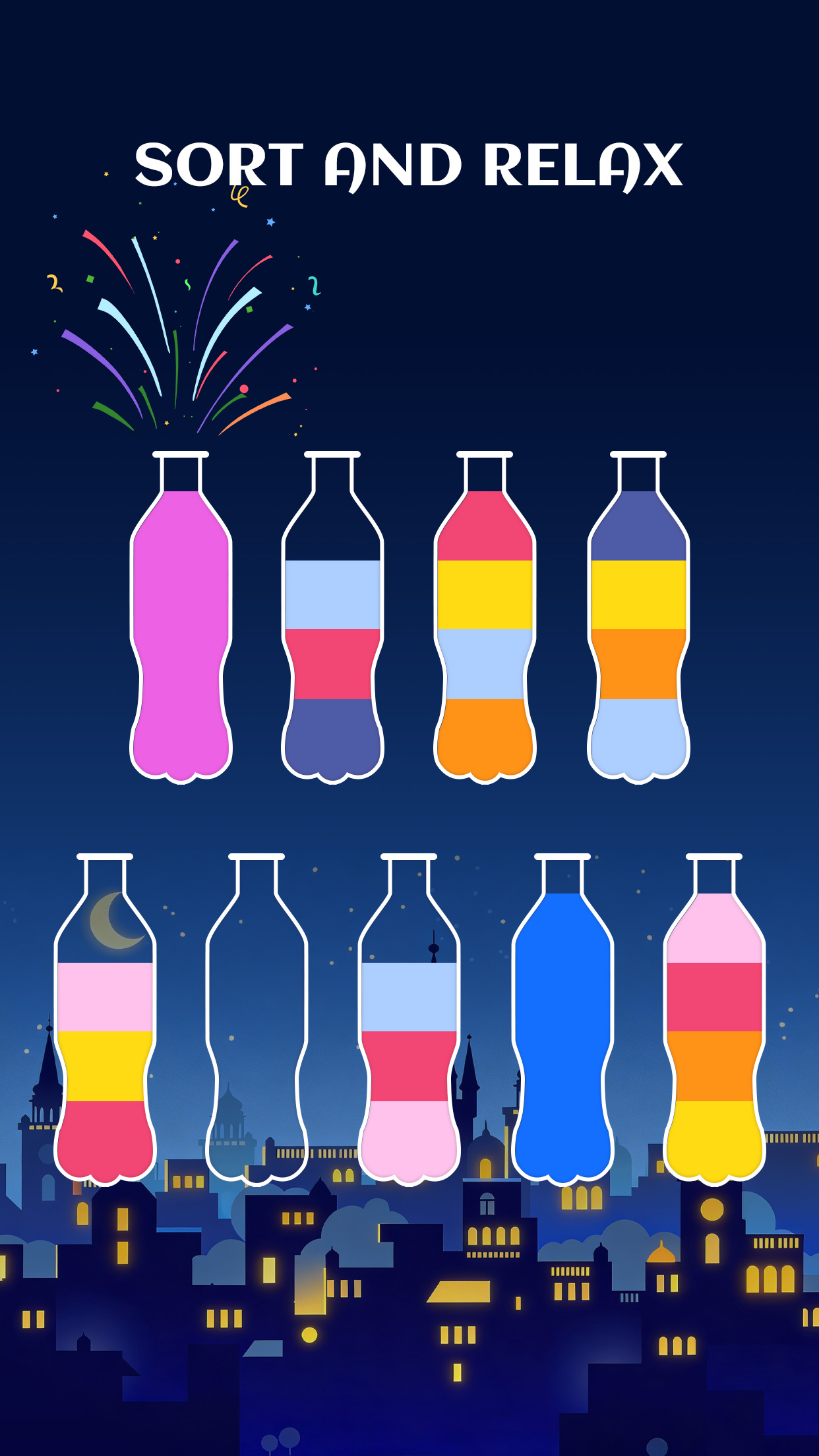 اسکرین شات 6 بازی Water Sort Jigsaw - Color Sort