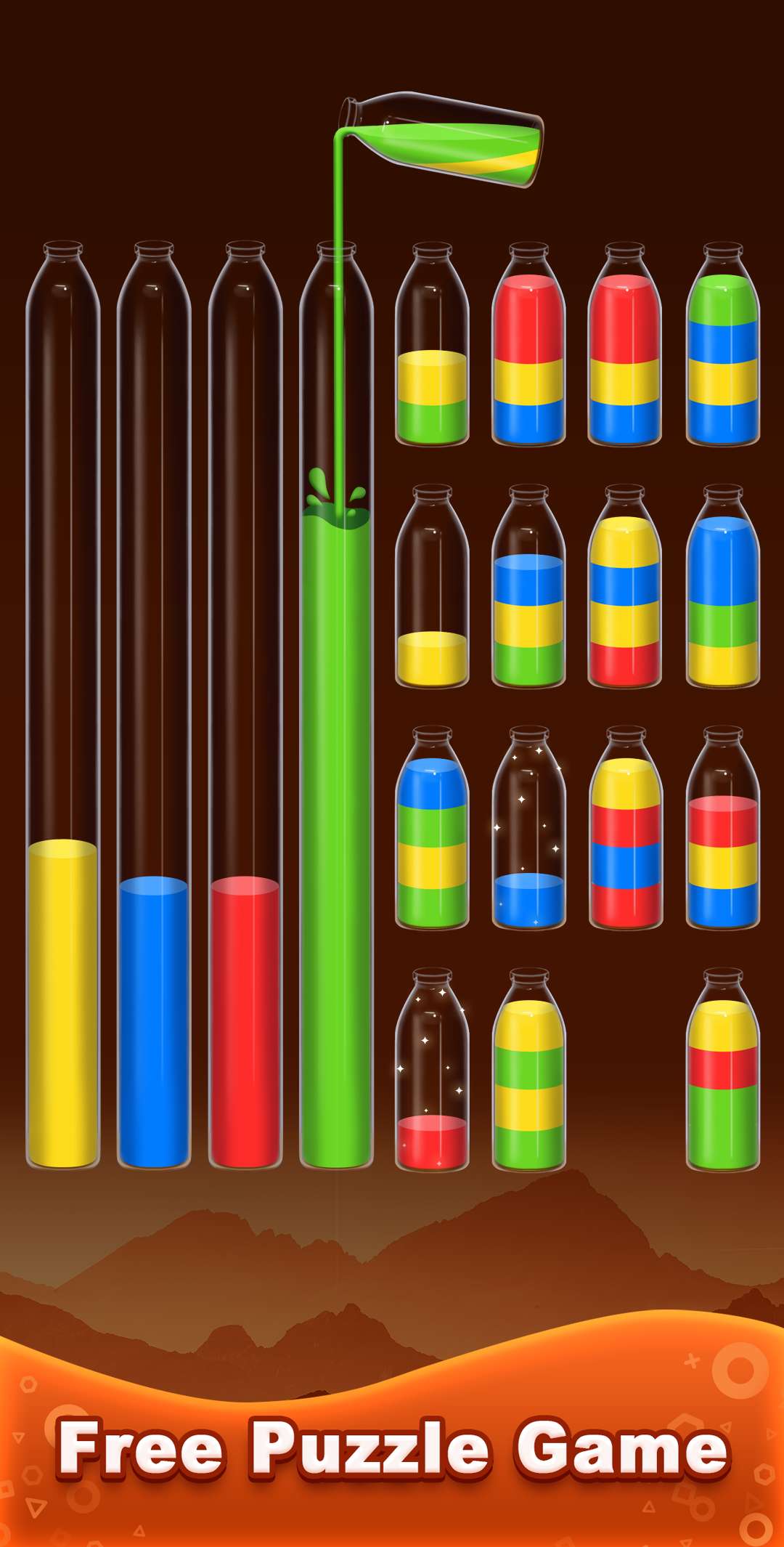 اسکرین شات 4 بازی Water Sort! Color Sort Puzzle
