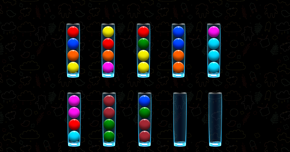اسکرین شات 5 بازی Ball Sort Puzzle