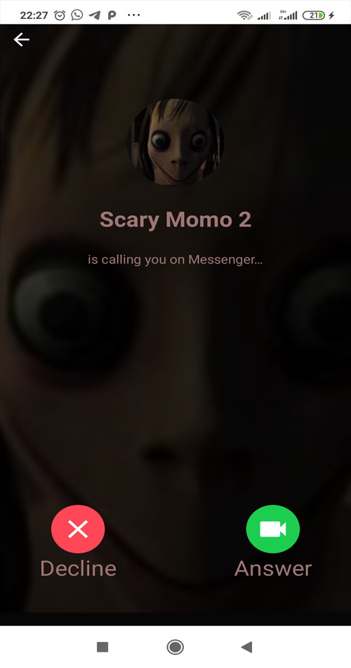 اسکرین شات 5 برنامه Momo Video & Voice Fake Call