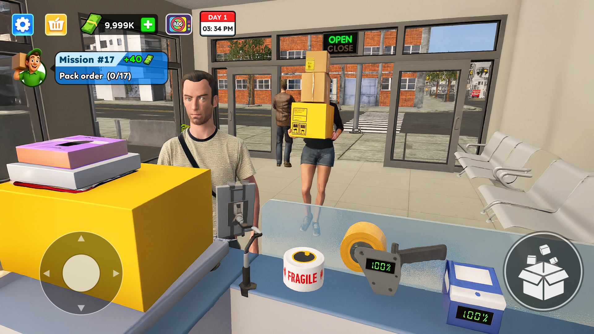 اسکرین شات 1 بازی Pack My Orders